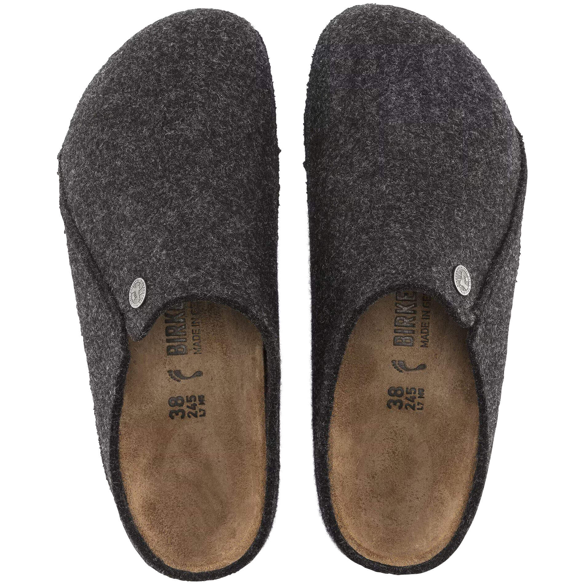 Birkenstock Zermatt Men's Wool Felt Slippers