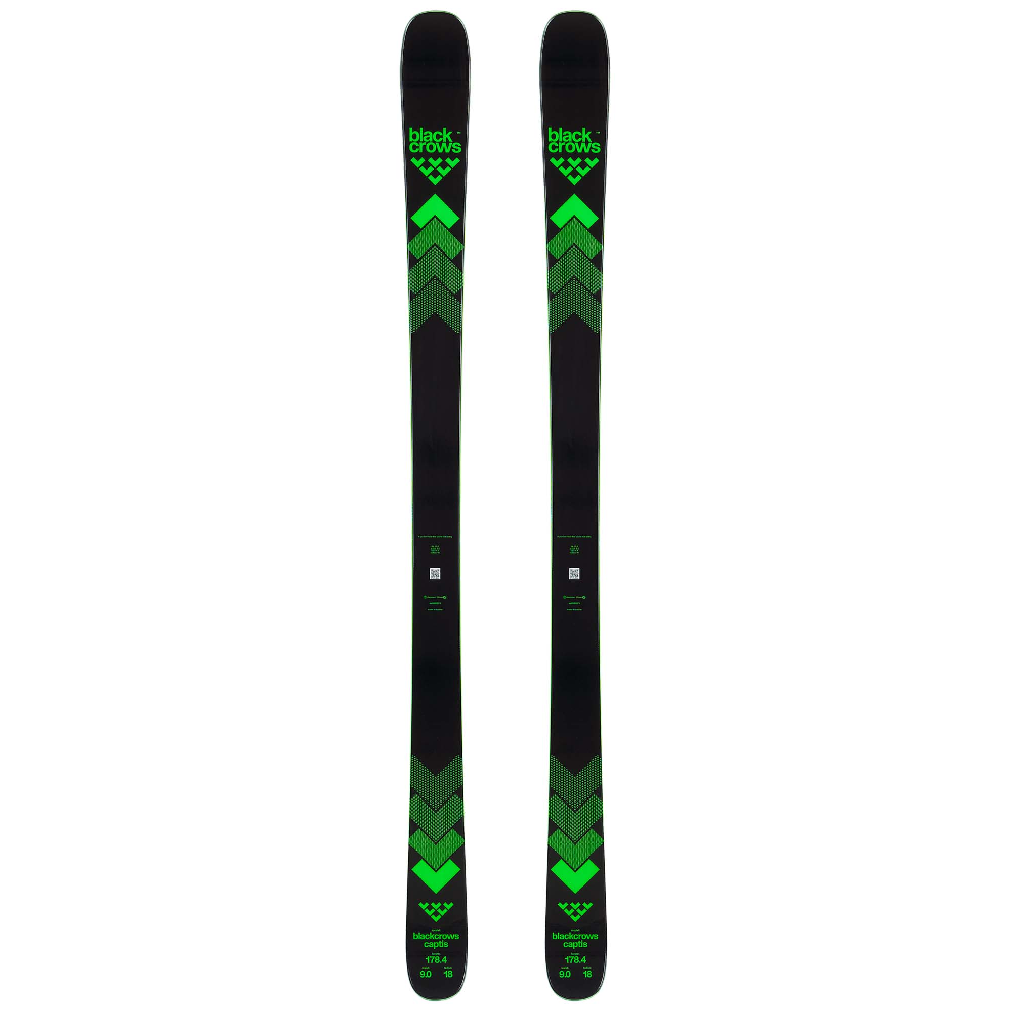 Miss Drilled Black Crows Captis Skis