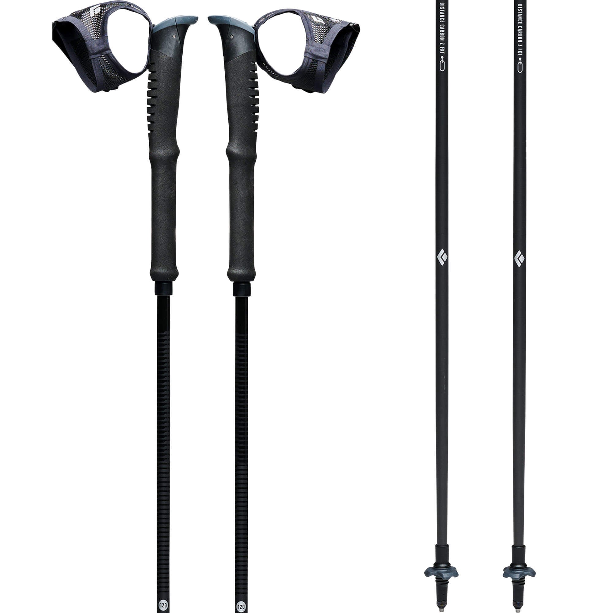 Black Diamond Distance Carbon Z FKT Collapsible Running/Trekking Poles