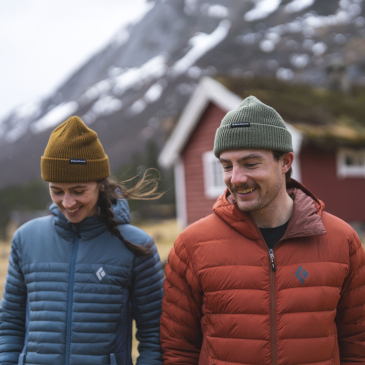 Black Diamond Fisherman Cap Beanie Hat