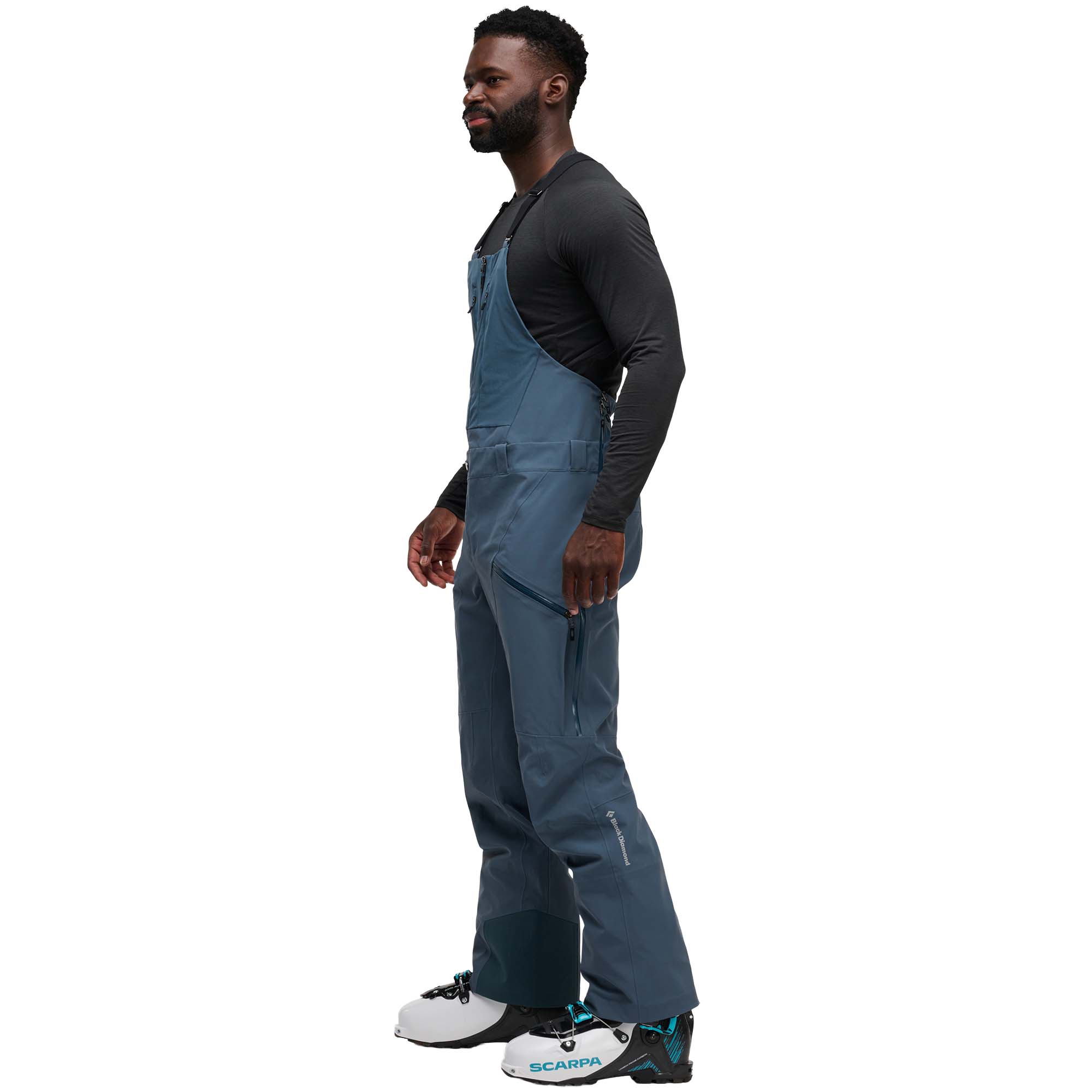 Black Diamond Recon Stretch Bib Bottoms | Absolute-Snow