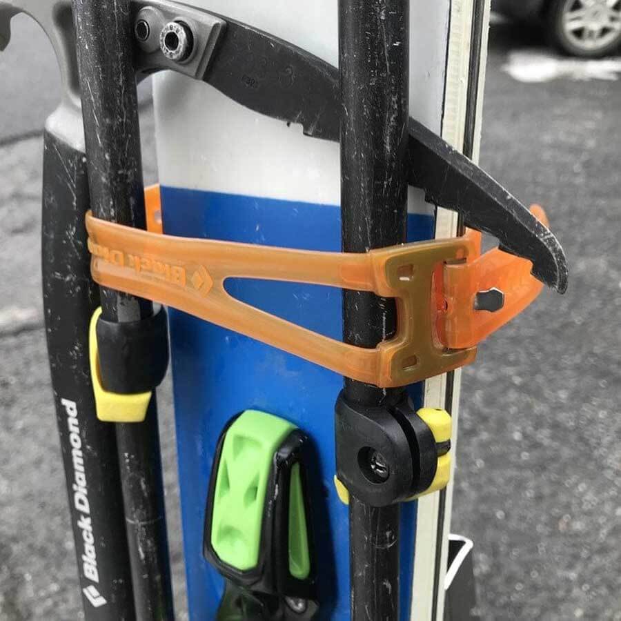 Black Diamond Ski Strap Elasticated Rubber Ski Tie
