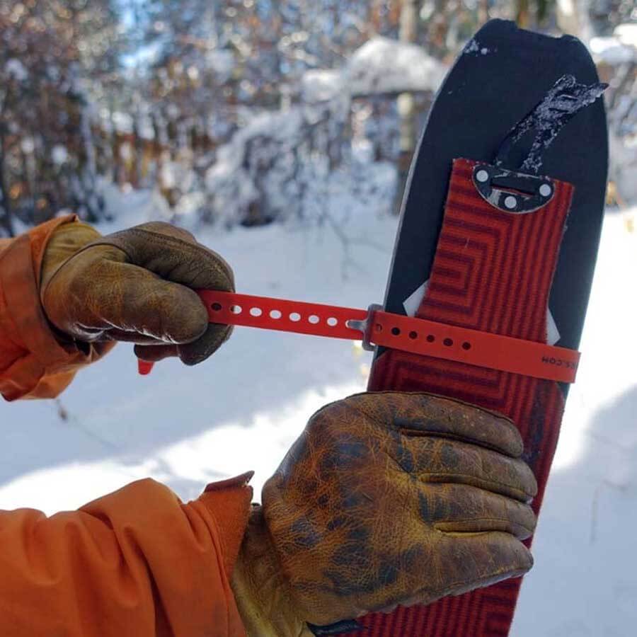 Black Diamond Ski Strap Elasticated Rubber Ski Tie