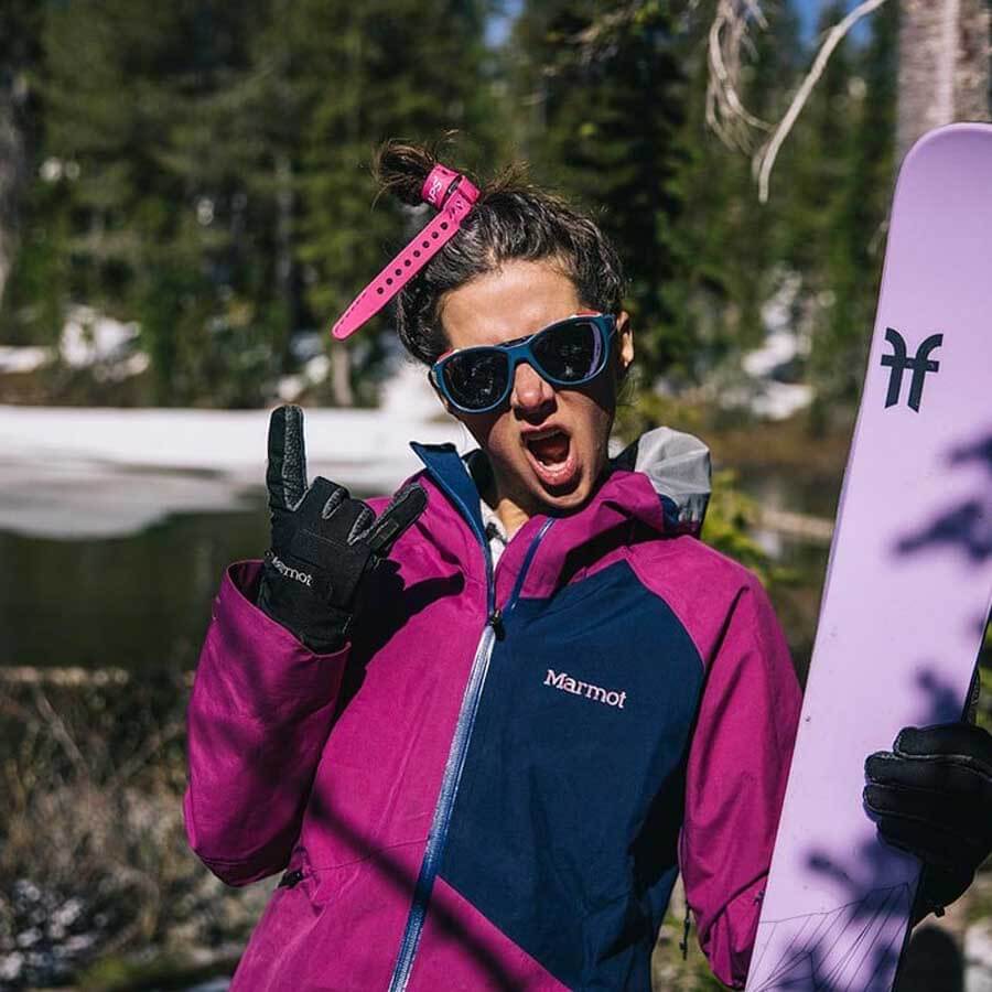 Black Diamond Ski Strap Elasticated Rubber Ski Tie