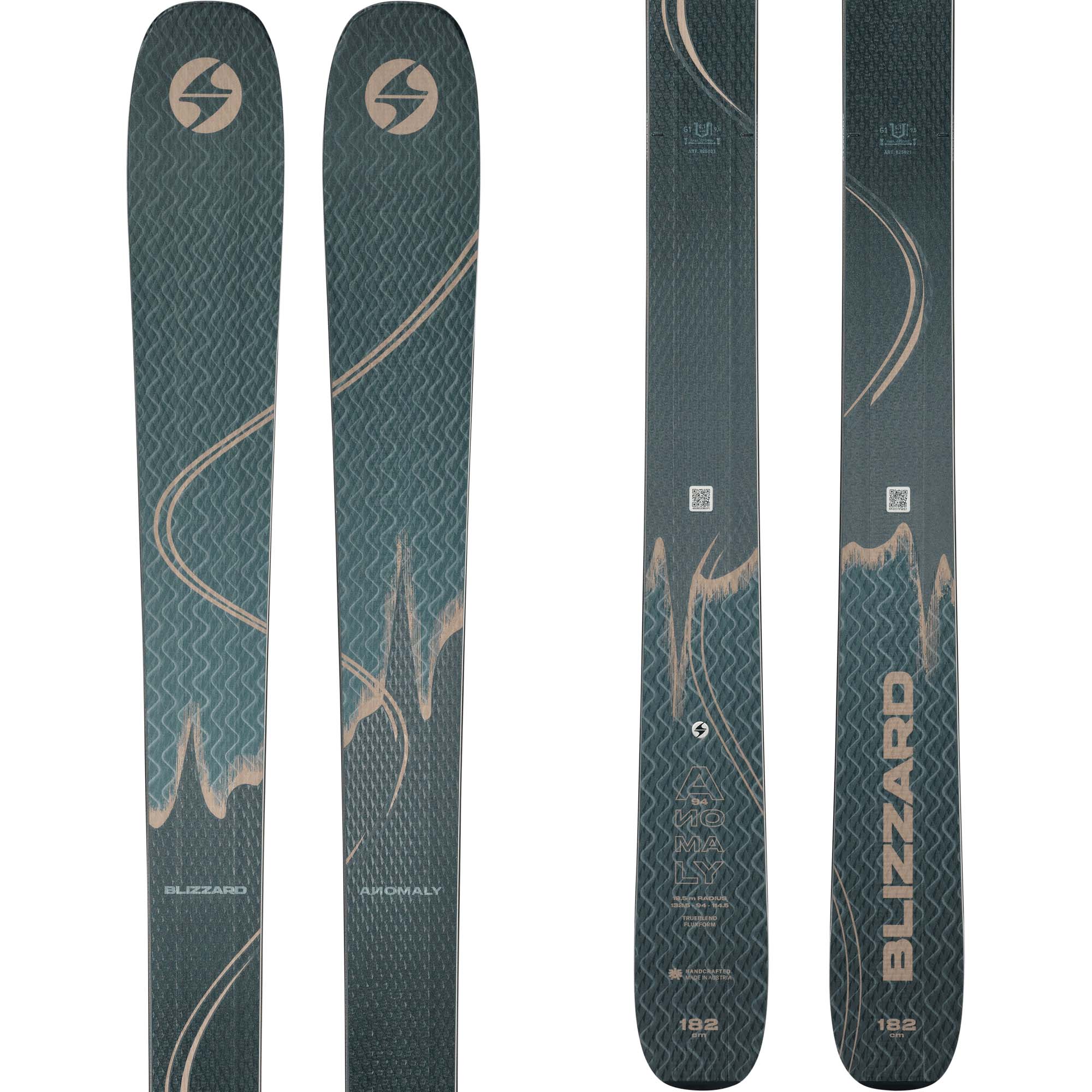 Miss Drilled Blizzard Anomaly 94 Flat Skis