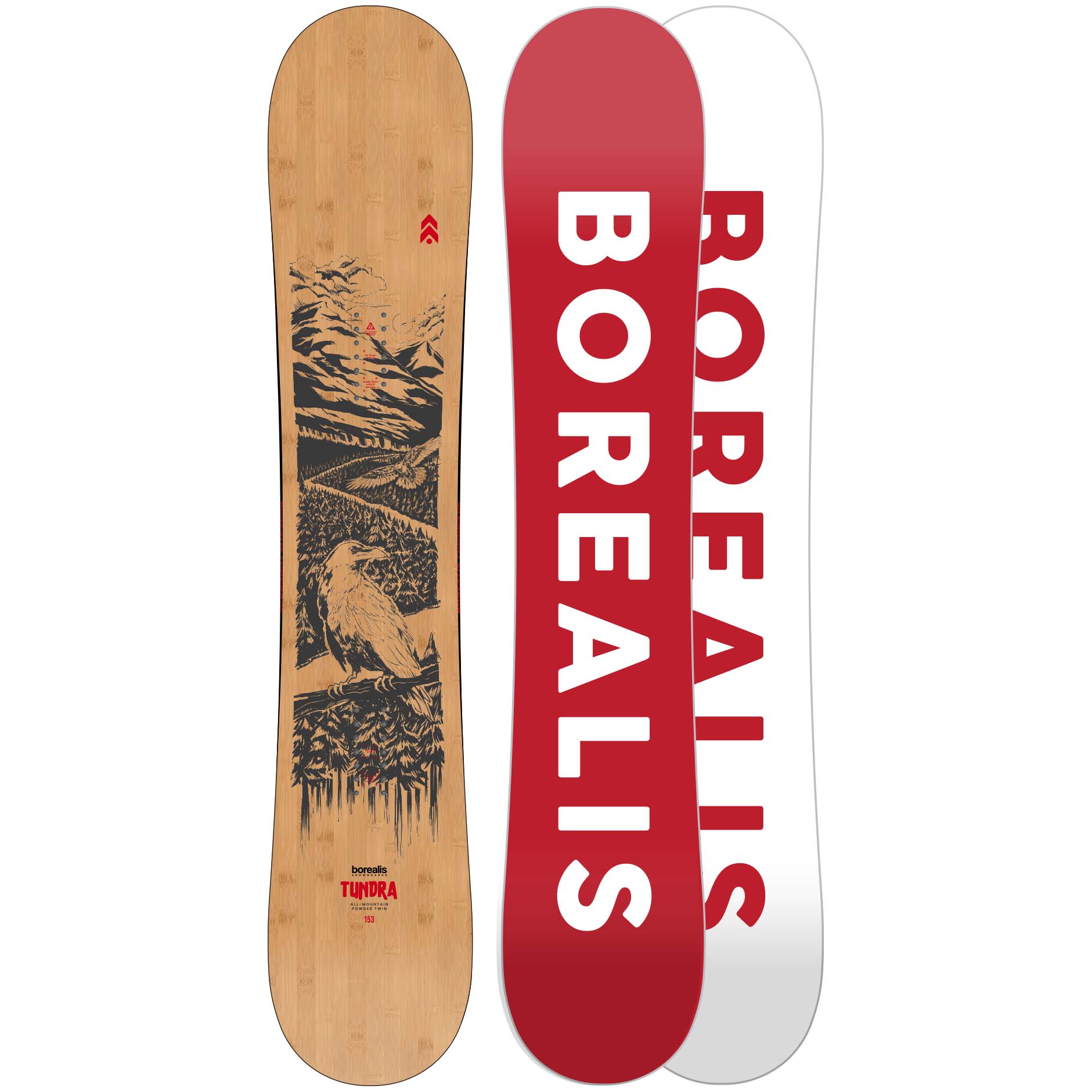 Borealis Tundra All Mountain Snowboard