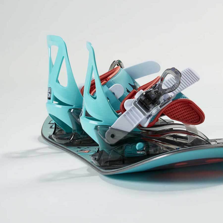 Burton Kids' After School All Mountain Special  Snowboard Package + Mini Grom Bindings