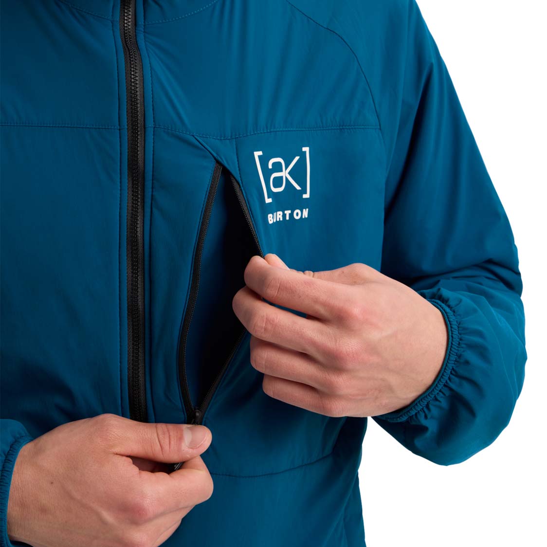 Burton [ak] Helium Hooded Stretch Insulated Ski/Snowboard Jacket