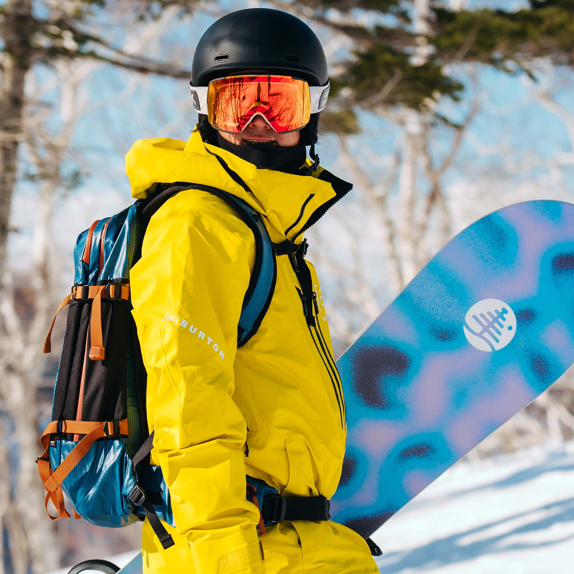 Burton Family Tree Sketch Artist Freeride Snowboard