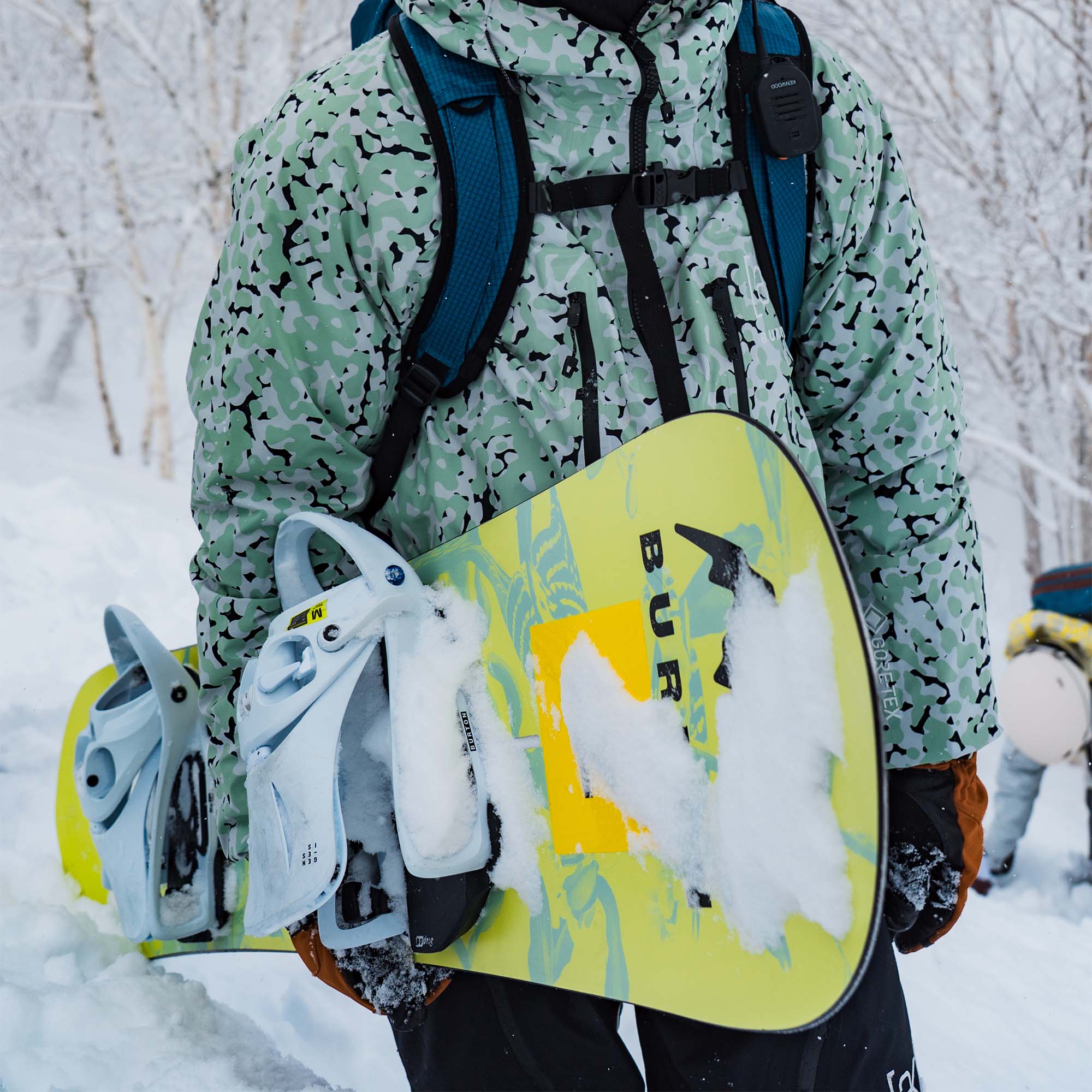 Burton Family Tree Sketch Artist Freeride Snowboard