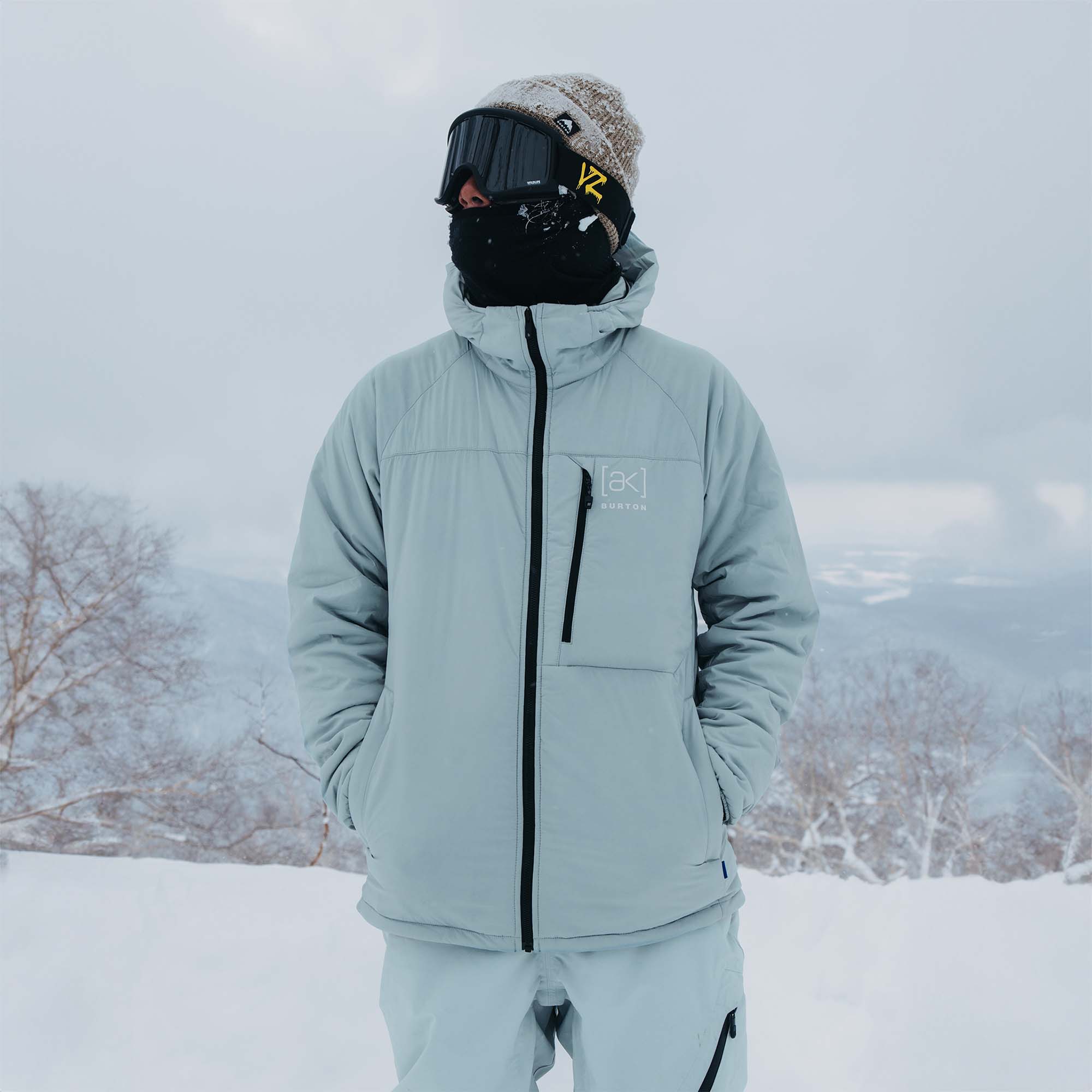 Burton [ak] Helium Hooded Stretch Insulated Ski/Snowboard Jacket