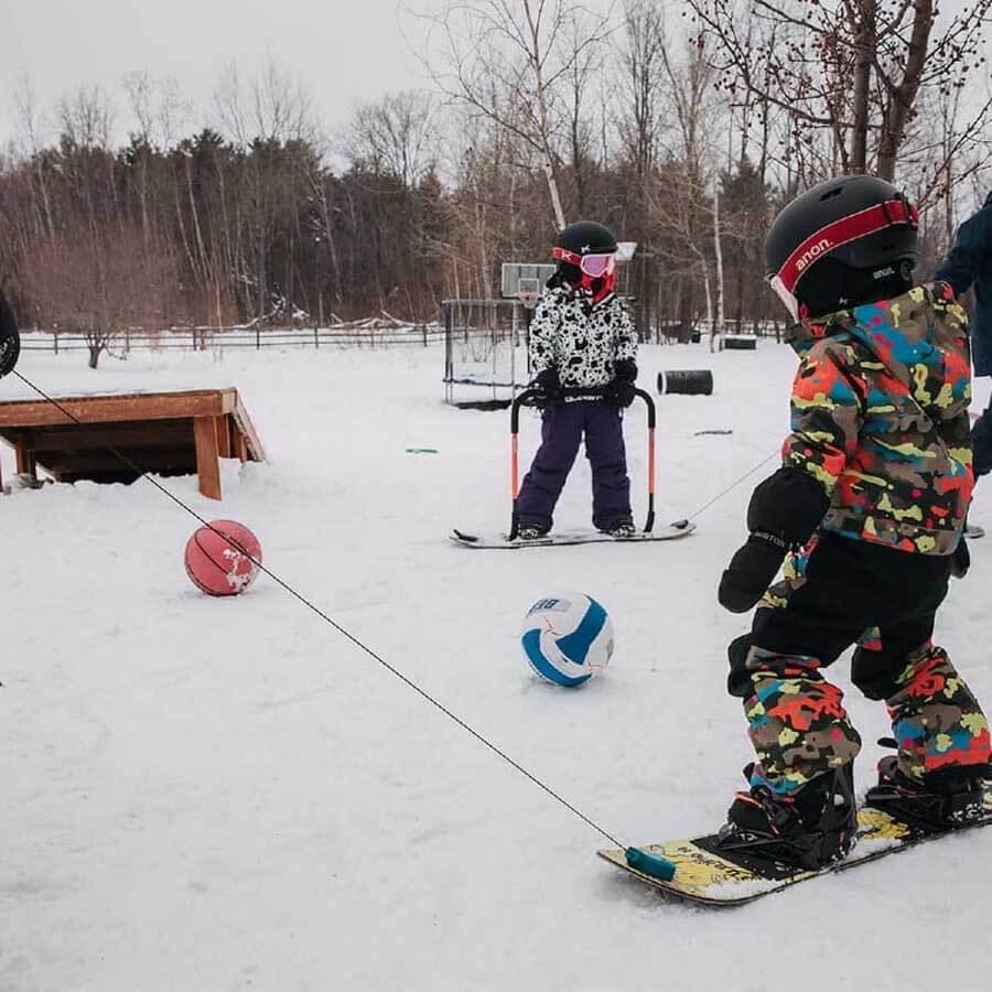 Burton Riglet Reel System Kids' Snowboard Leash/Pull/Tow