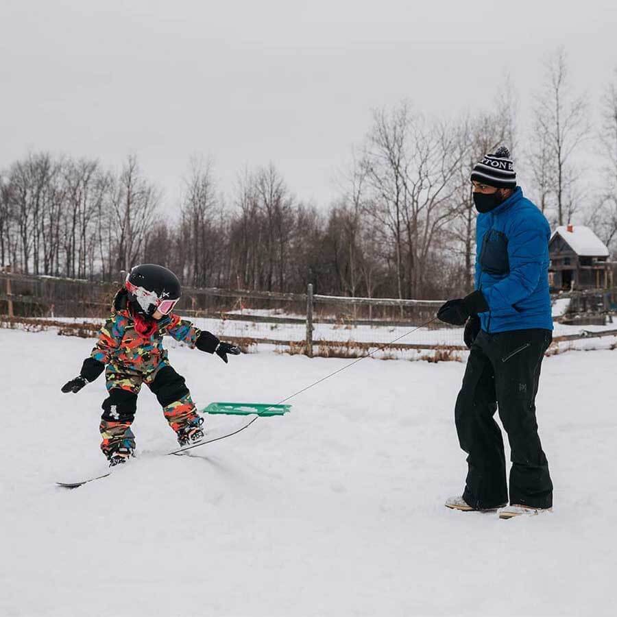 Burton Riglet Reel System Kids' Snowboard Leash/Pull/Tow