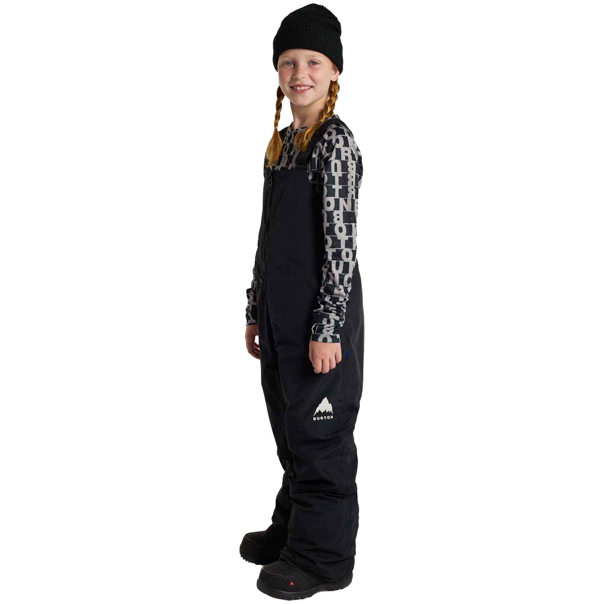 BURTON SKYLER BIB PANT　BLACK　L　キッズサイズ Burton Skylar 2L Kids Bib Pant 2024 J SKYLAR 2L BIB PANTS 23