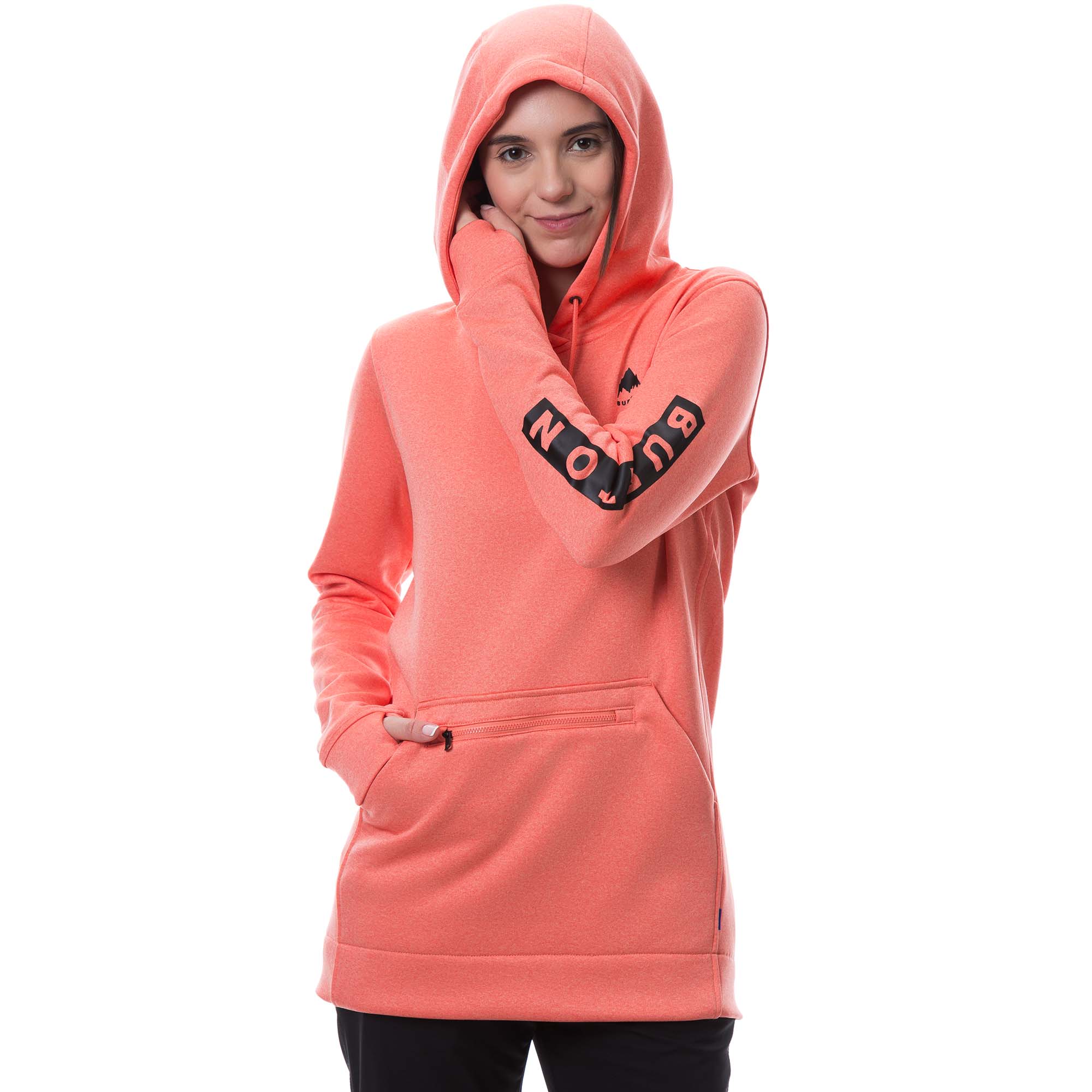 Burton Oak Long Pullover Hoodie Hoodies | Absolute-Snow