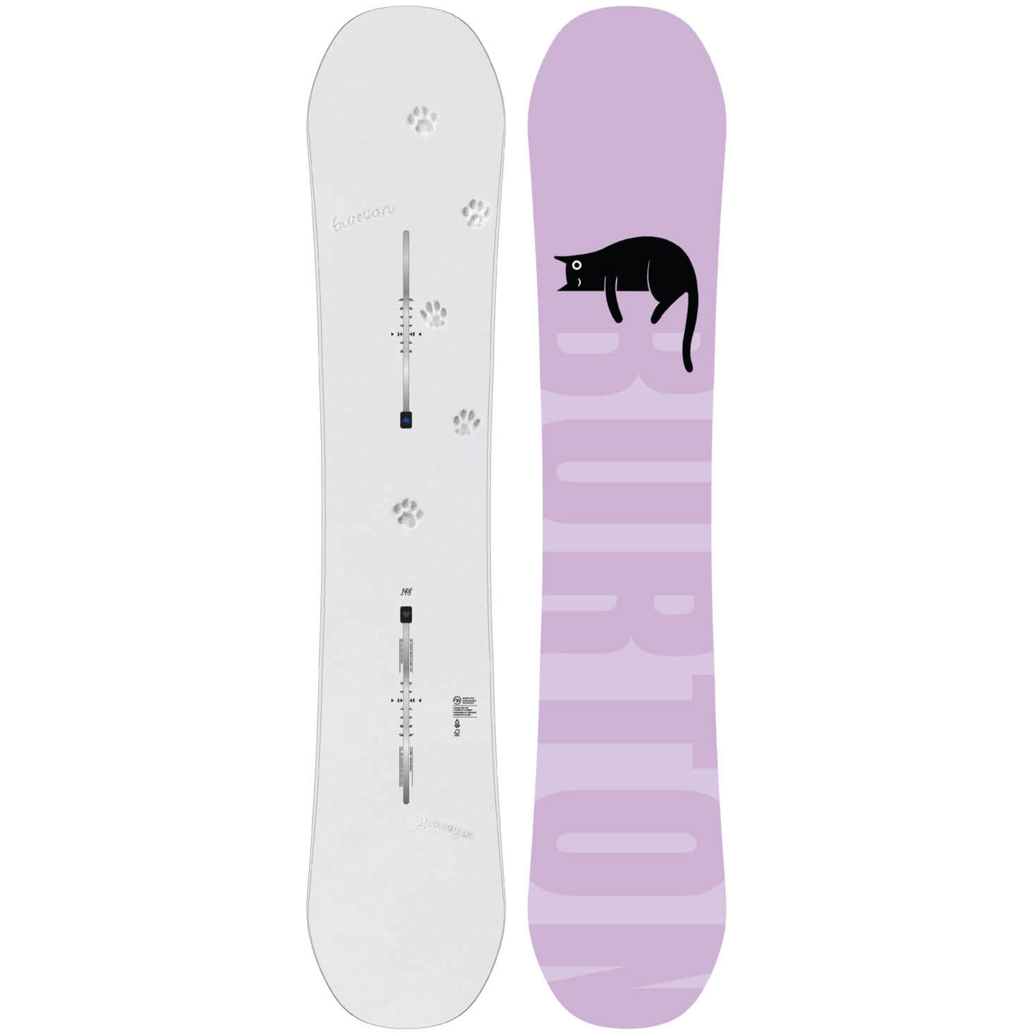 Burton Yeasayer Women's All Mountain/Freestyle Snowboard