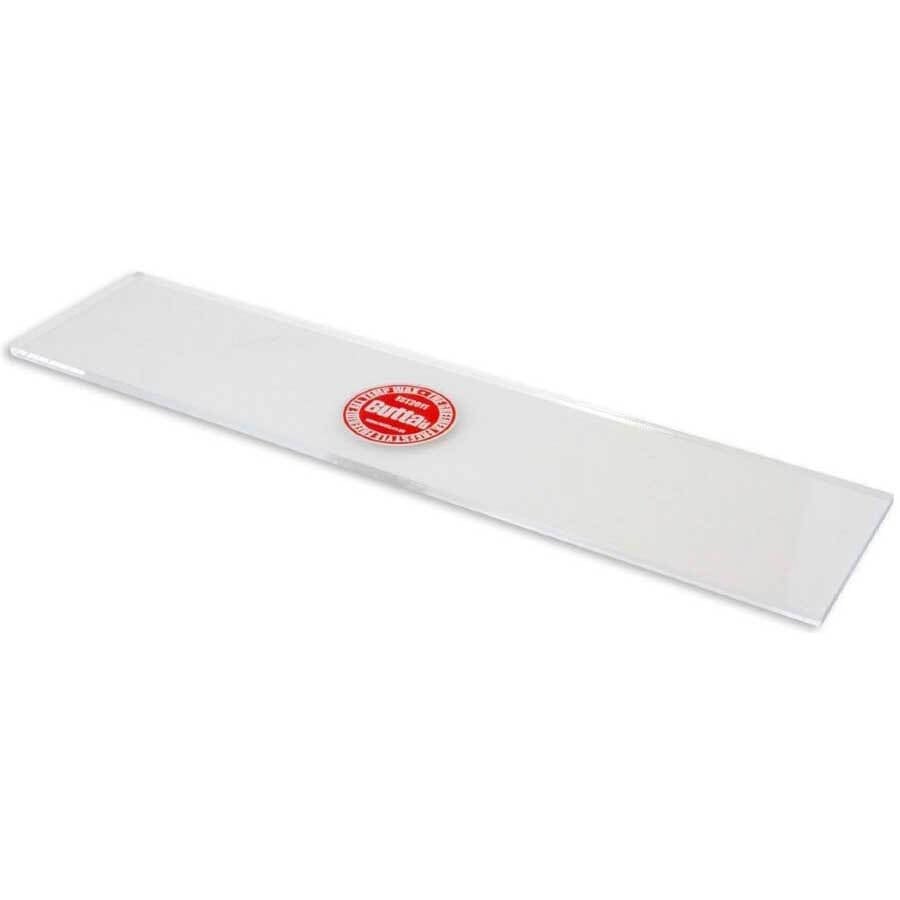 Butta Clear Plastic Ski/Snowboard Wax Scraper