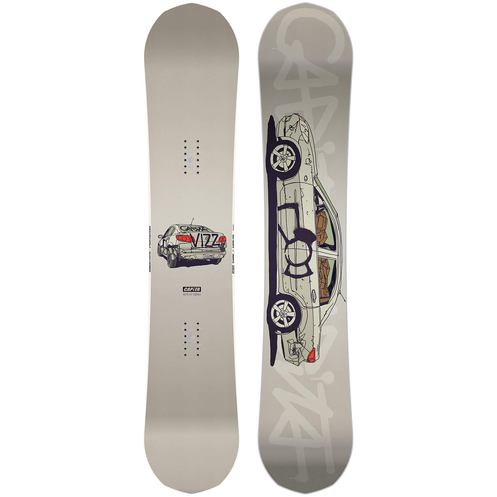 Capita Austin Vizz Dark Horse Snowboards 2026 | Absolute-Snow