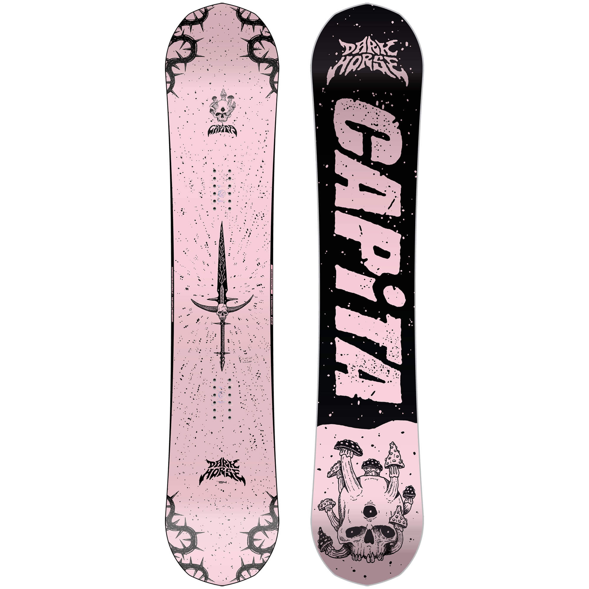 Capita Dark Horse All Mountain/Freestyle Snowboard