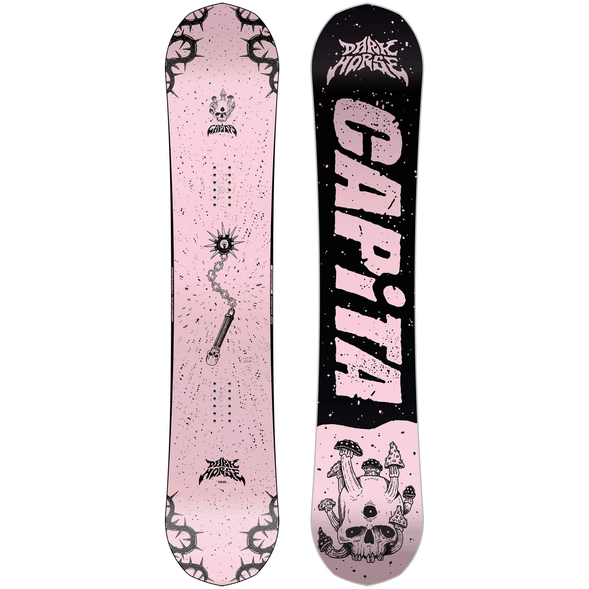 Capita Dark Horse All Mountain/Freestyle Snowboard