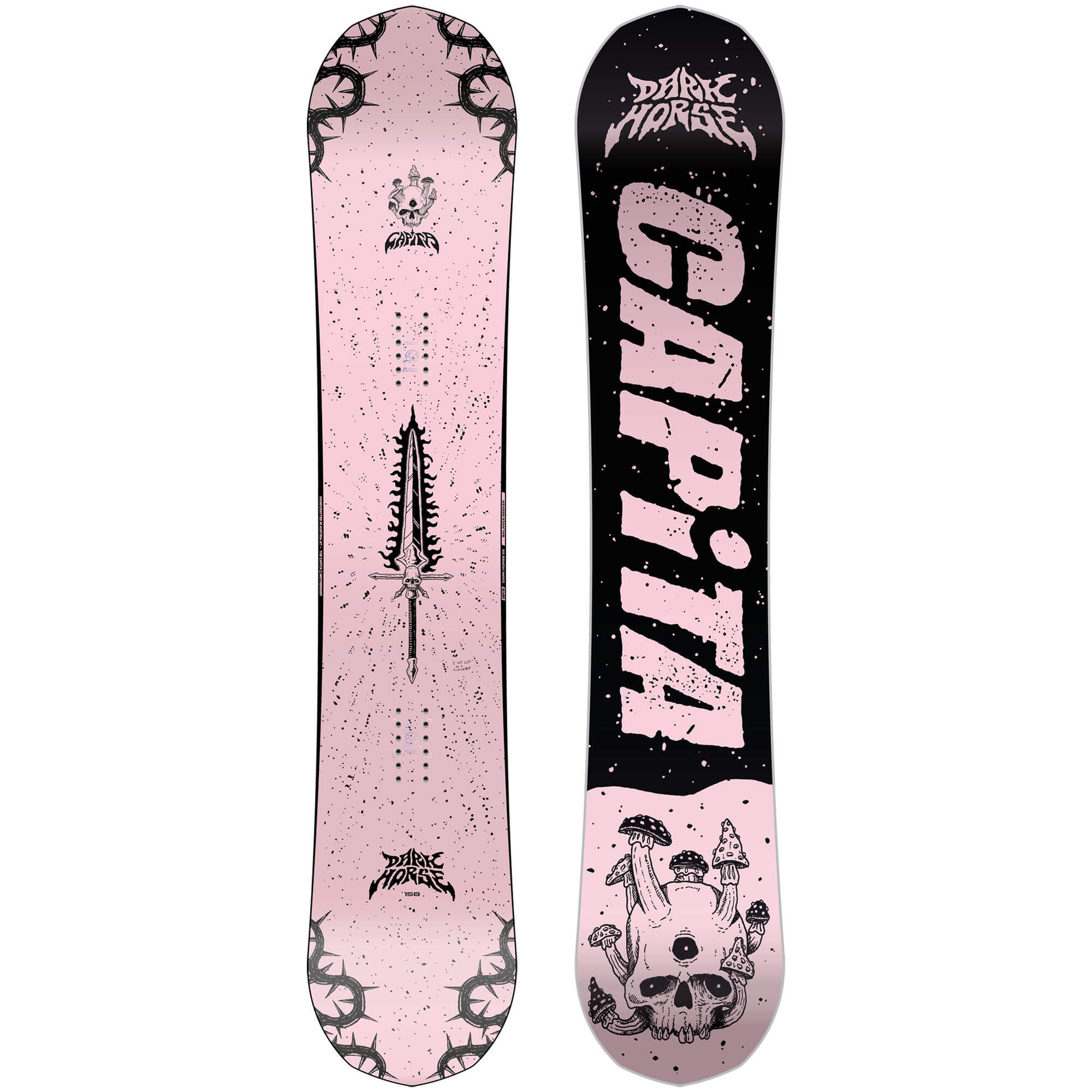 Capita Dark Horse All Mountain/Freestyle Snowboard