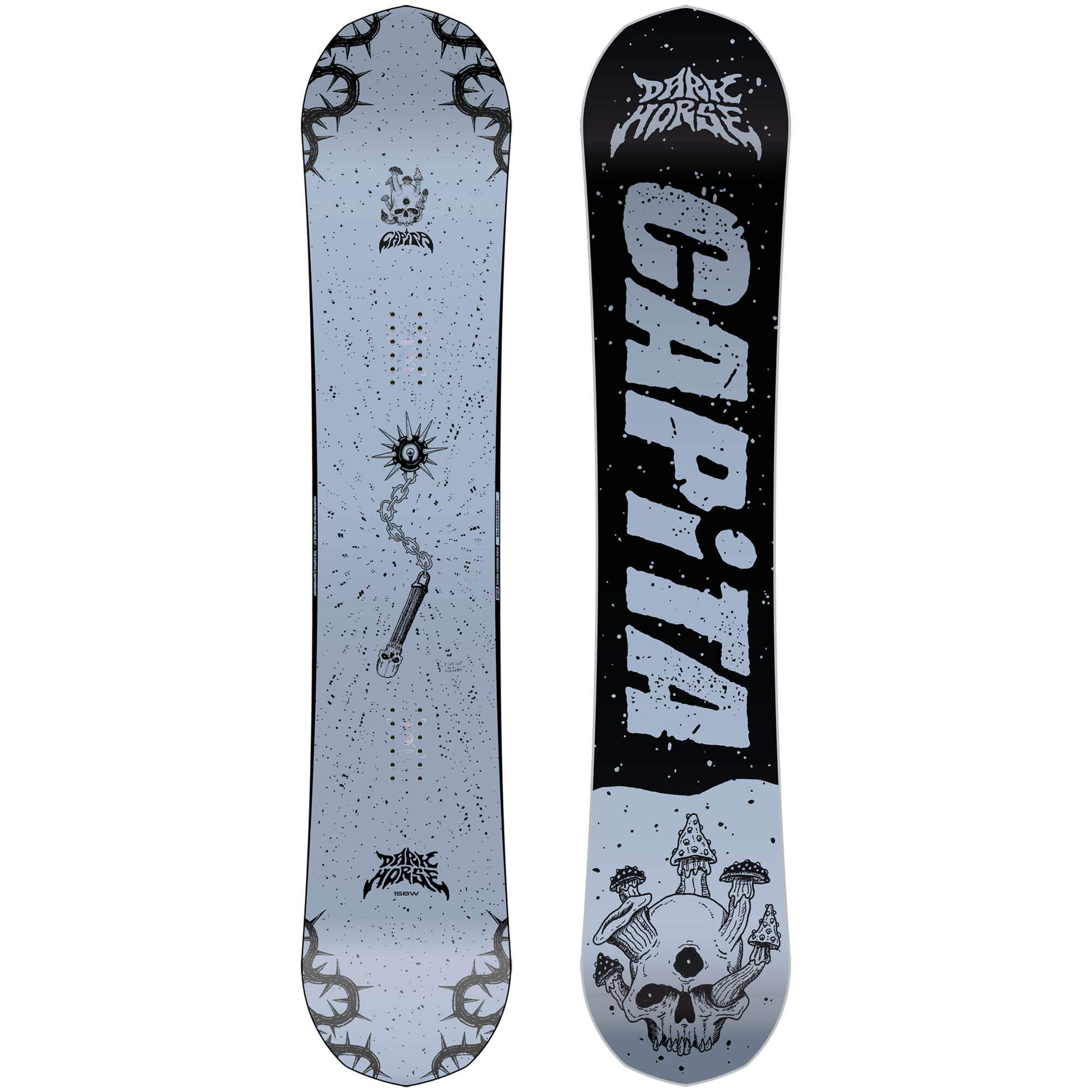 Capita Dark Horse All Mountain/Freestyle Snowboard