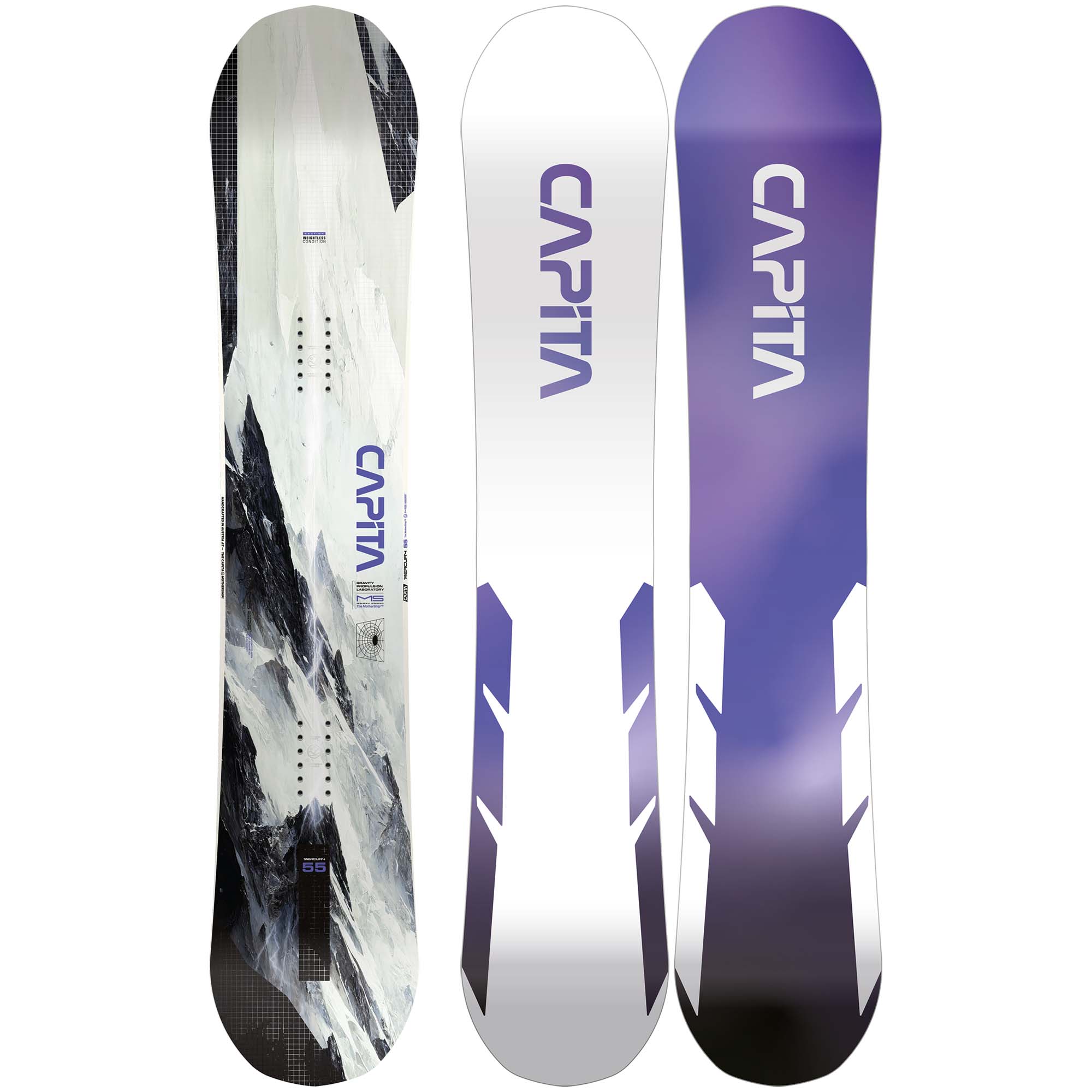 Capita Mercury Snowboards 2025 | Absolute-Snow