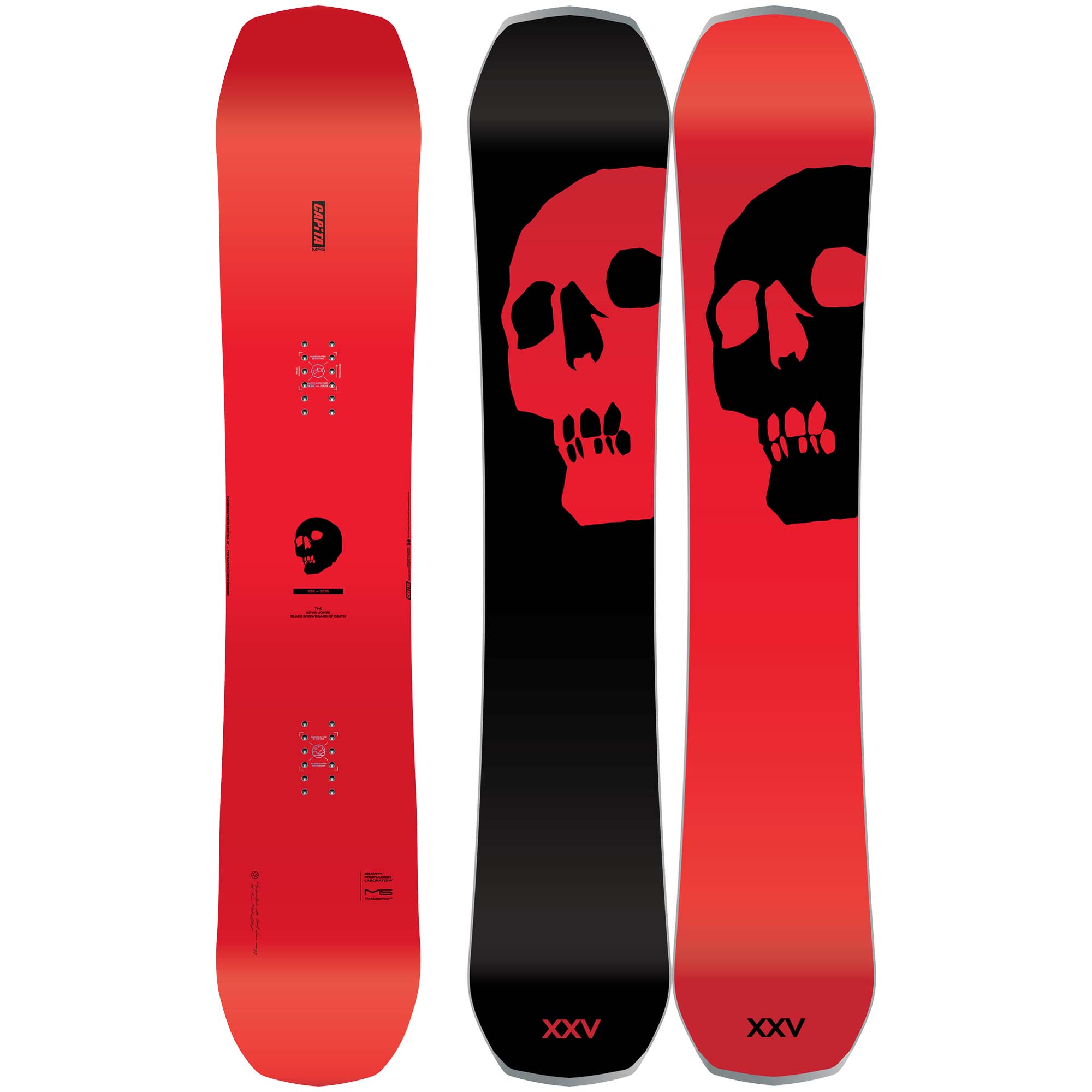 Capita The Black Snowboard Of Death All Mountain Snowboard