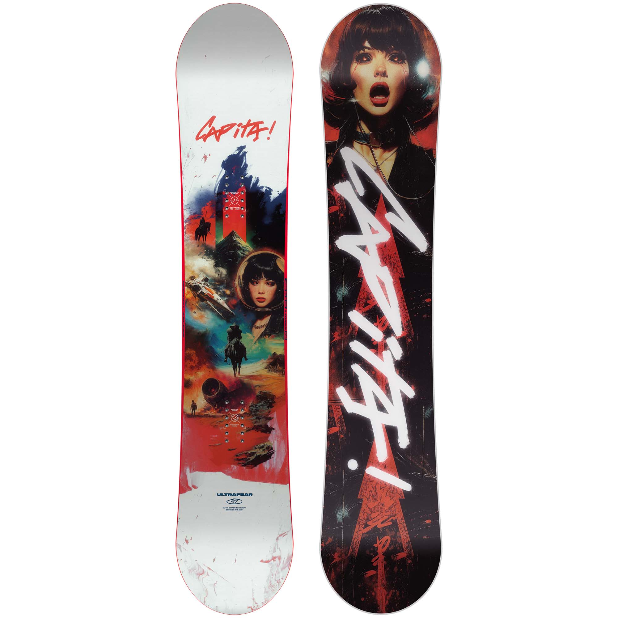 Capita Ultrafear All Mountain/Freestyle Snowboard