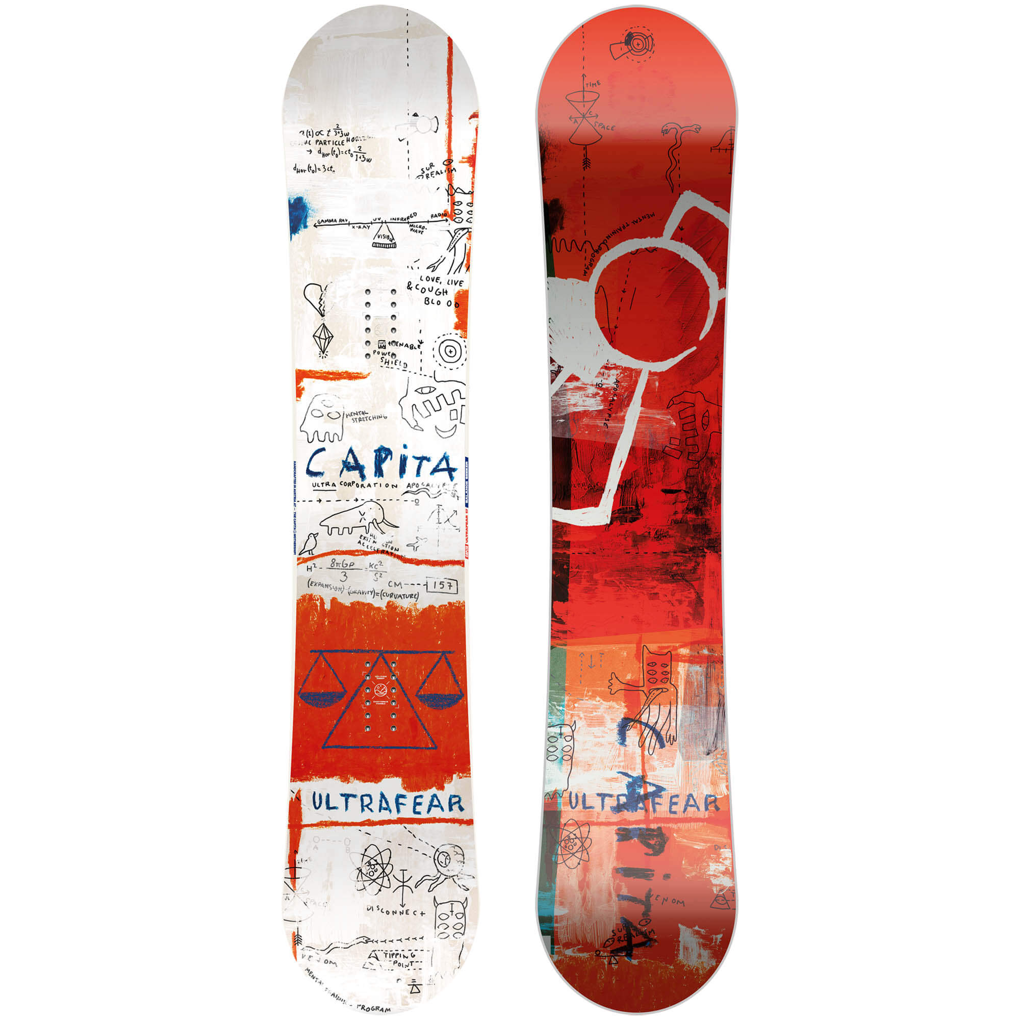 Capita Ultrafear All Mountain/Freestyle Snowboard