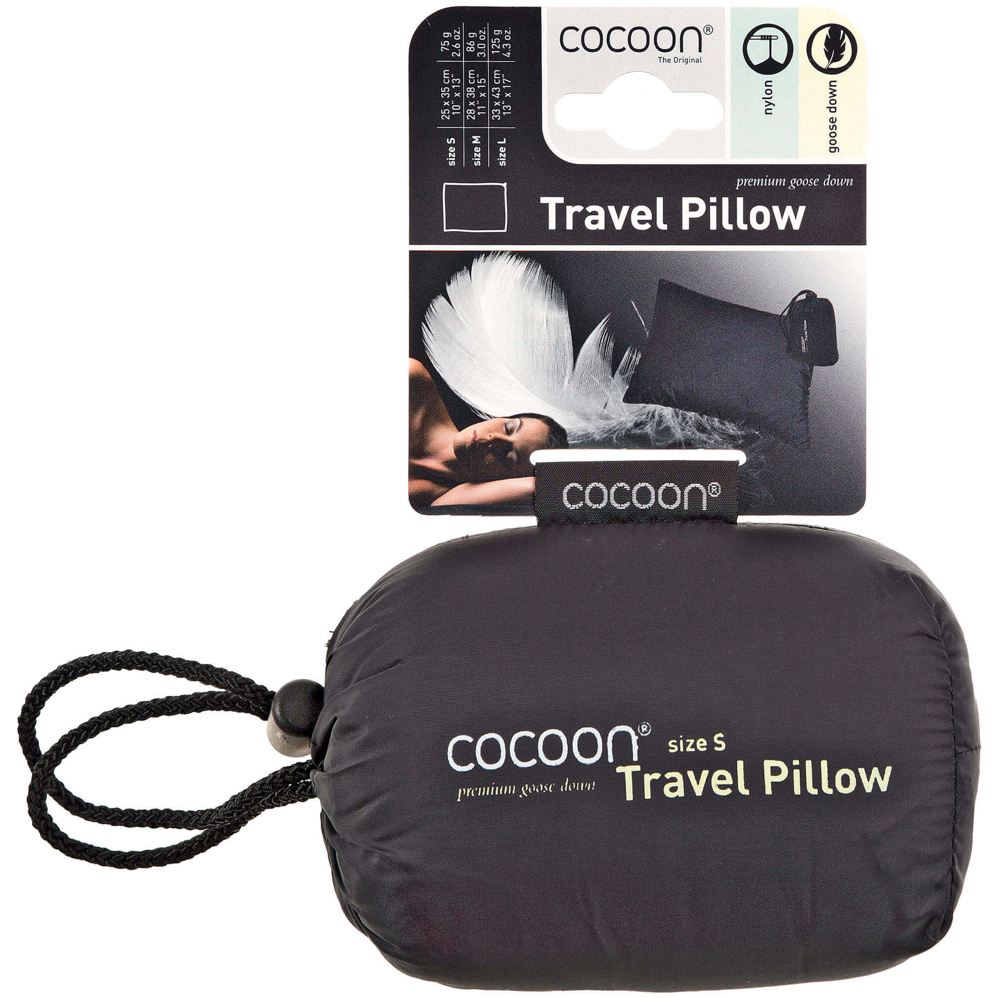 Cocoon Down Travel Pillow Medium