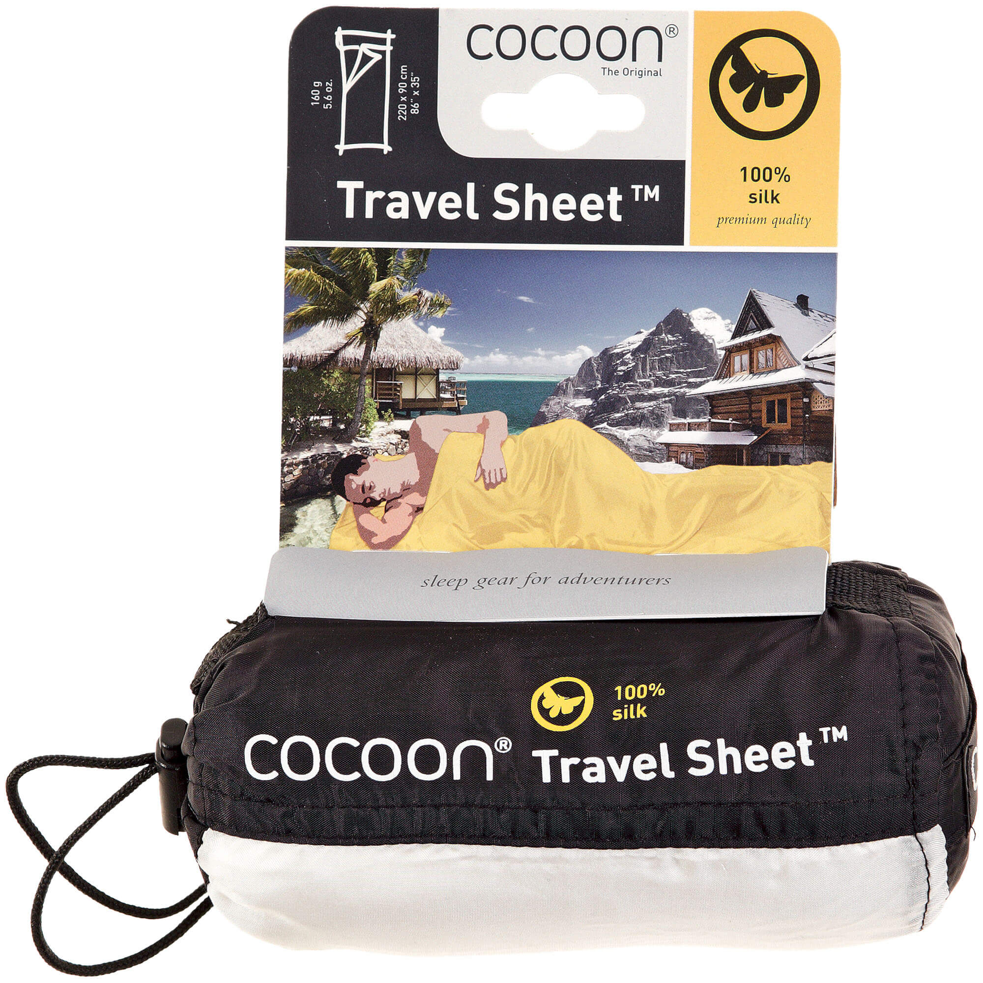 Cocoon TravelSheet Silk Sleeping Bag Liner