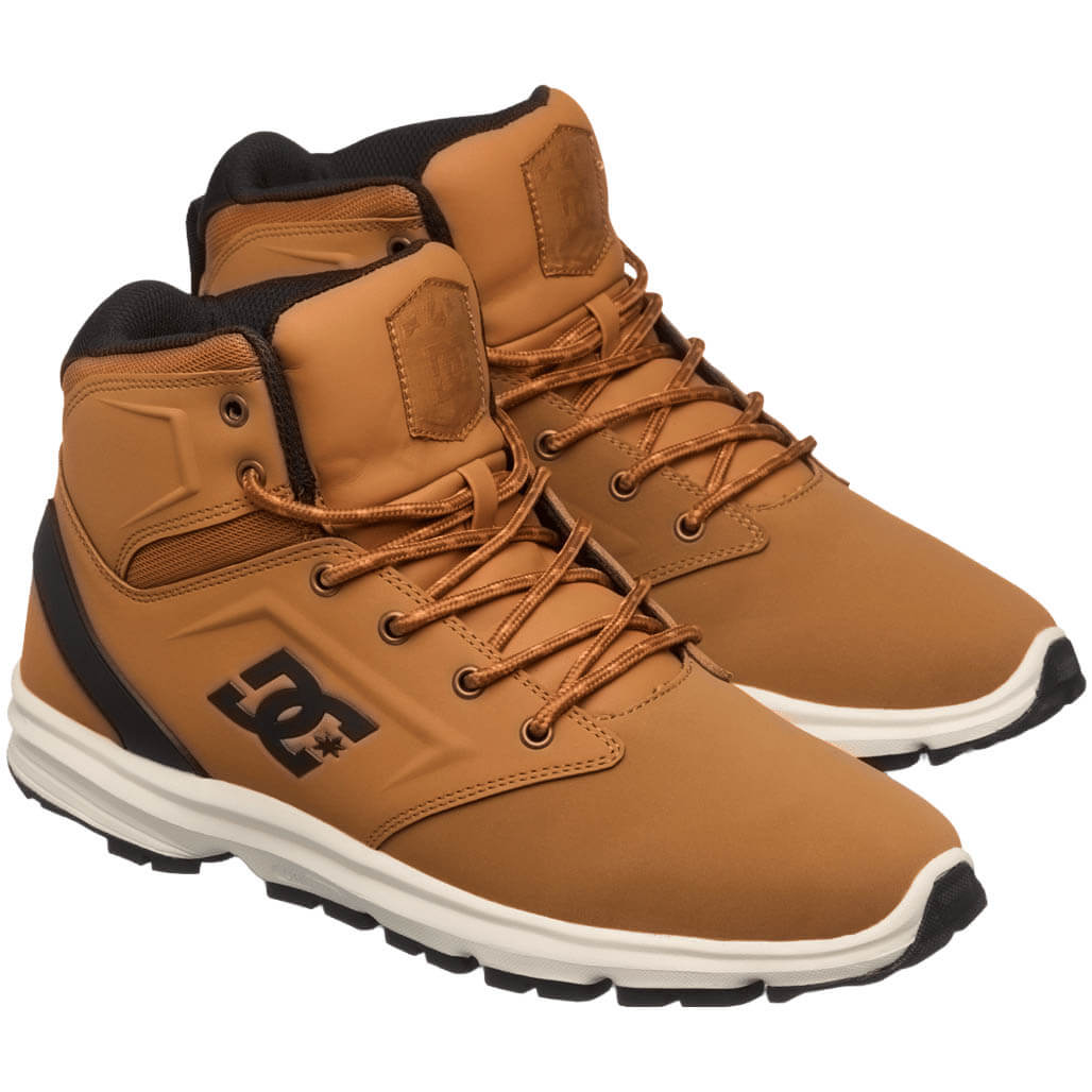 DC RangeX Water Resistant Leather Snow Boots