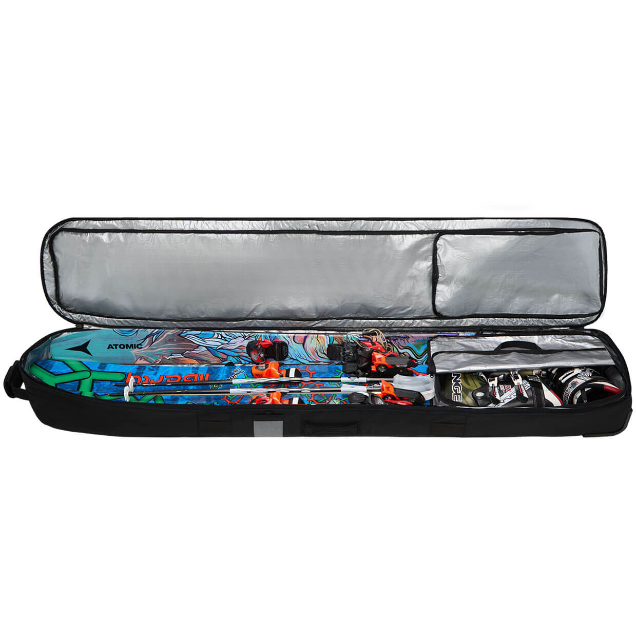 Fall Line Roller Coated Wheeled Ski Bag