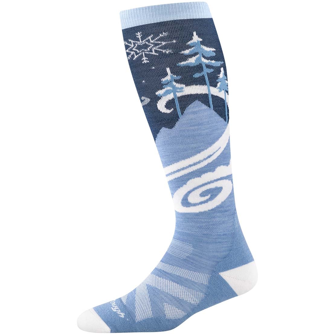 Darn Tough Swirlwind OTC Lightweight With Cushion Women's Snowboard Socks