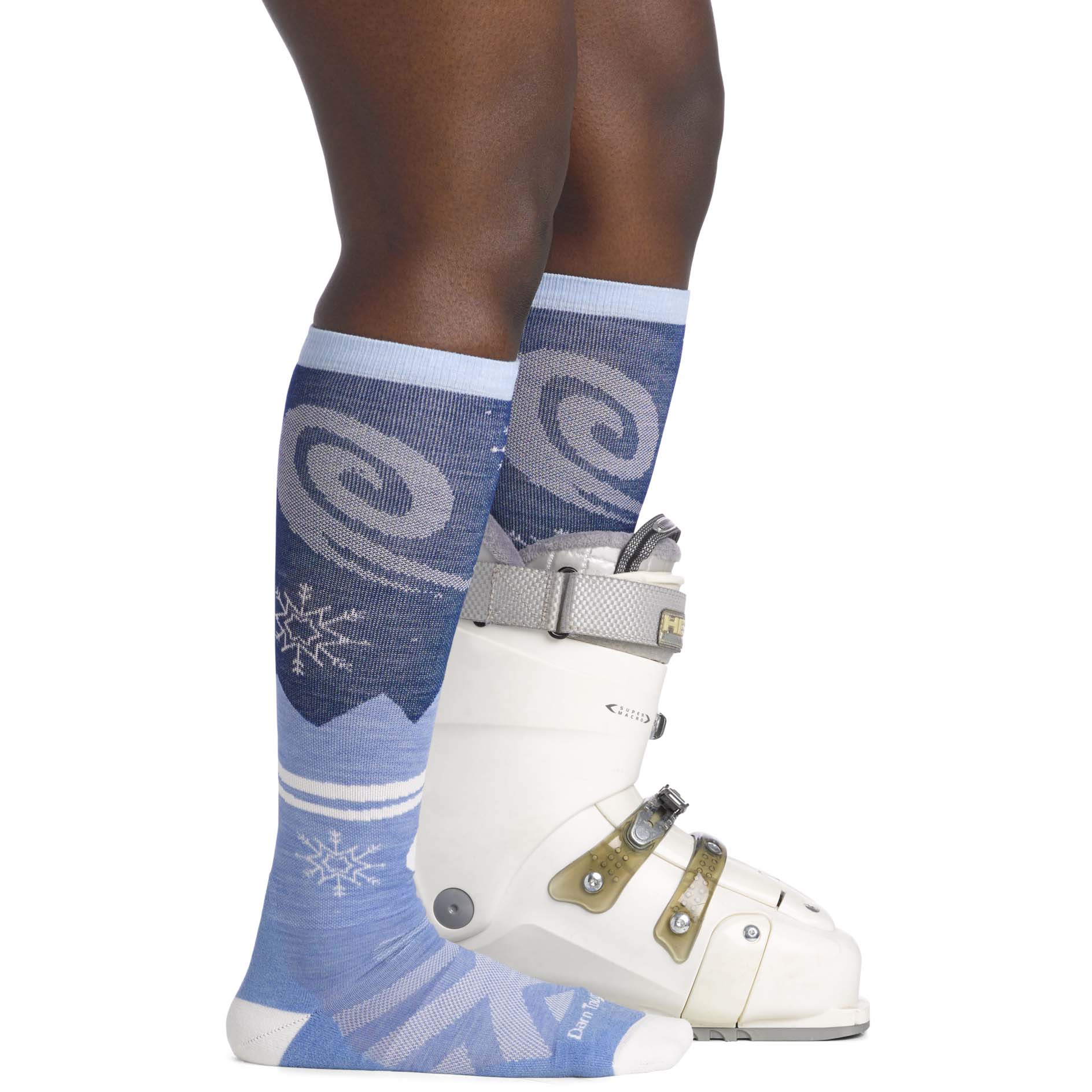 Darn Tough Swirlwind OTC Lightweight With Cushion Women's Snowboard Socks