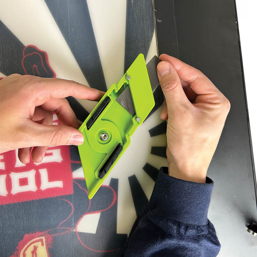 Demon Base Edge File Ski/Snowboard Edge Tool