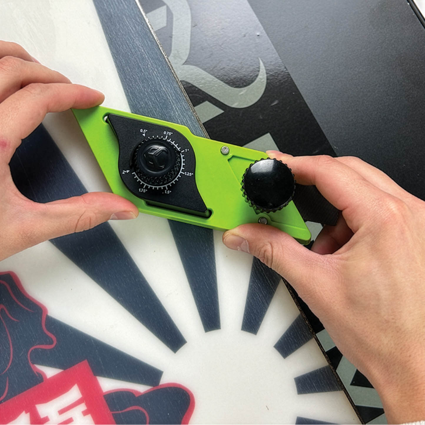 Demon Base Edge File Ski/Snowboard Edge Tool