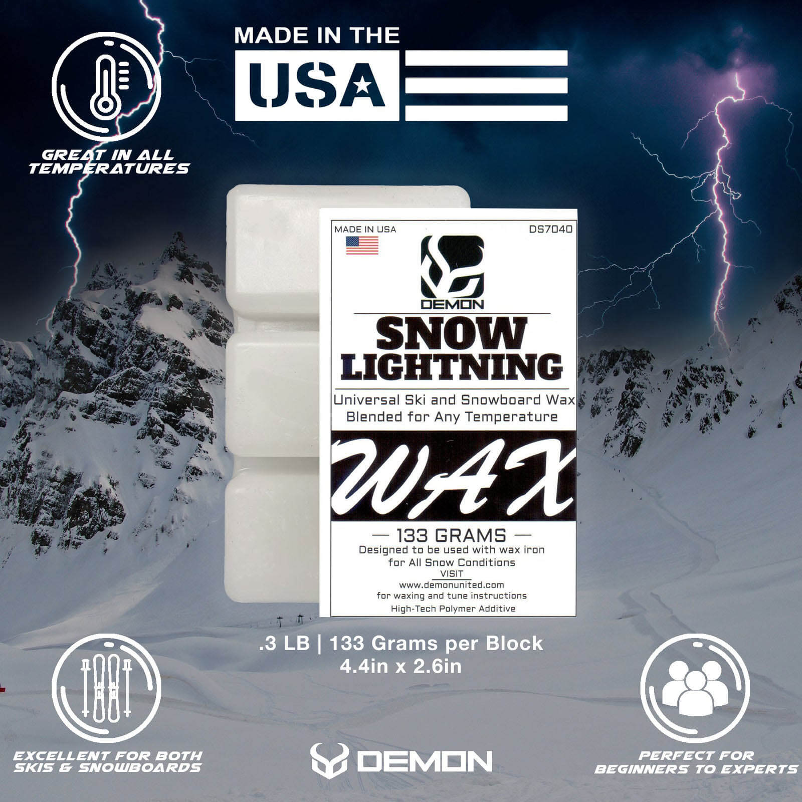 Demon Complete Snowboard/Ski Tune Kit