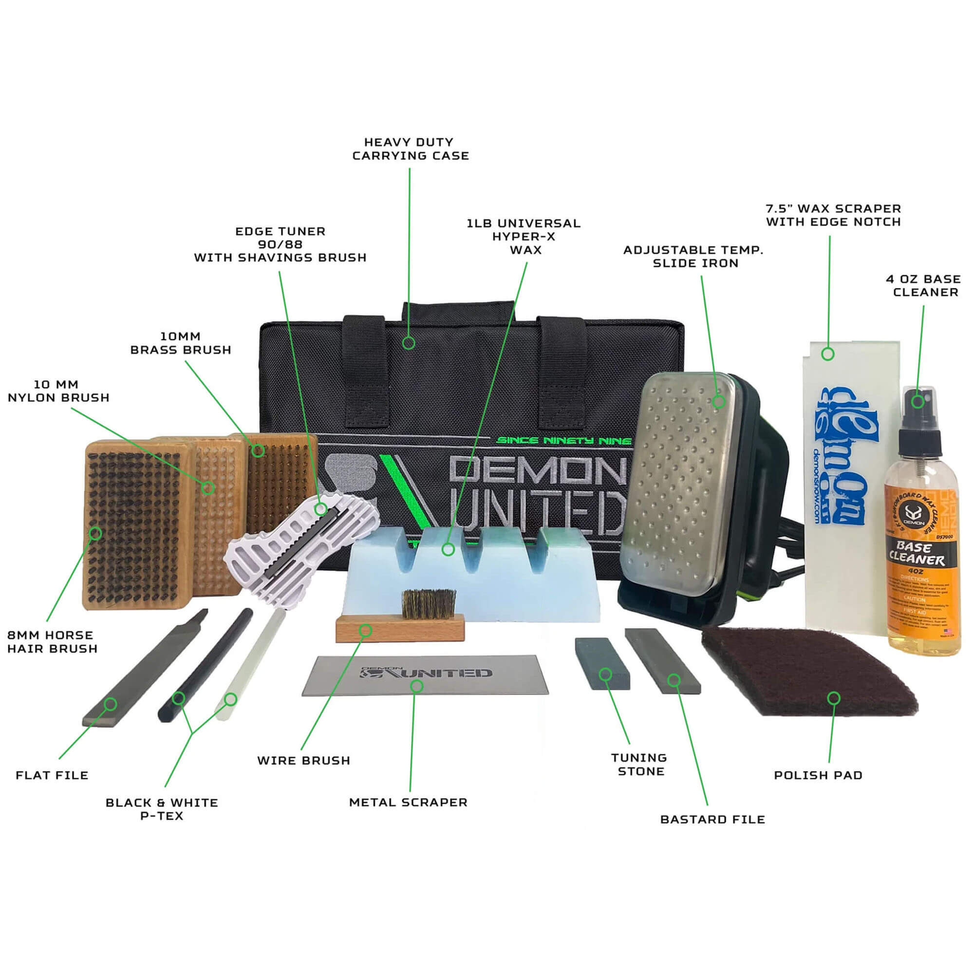 Demon Hyper Ski & Snowboard Tune Kit