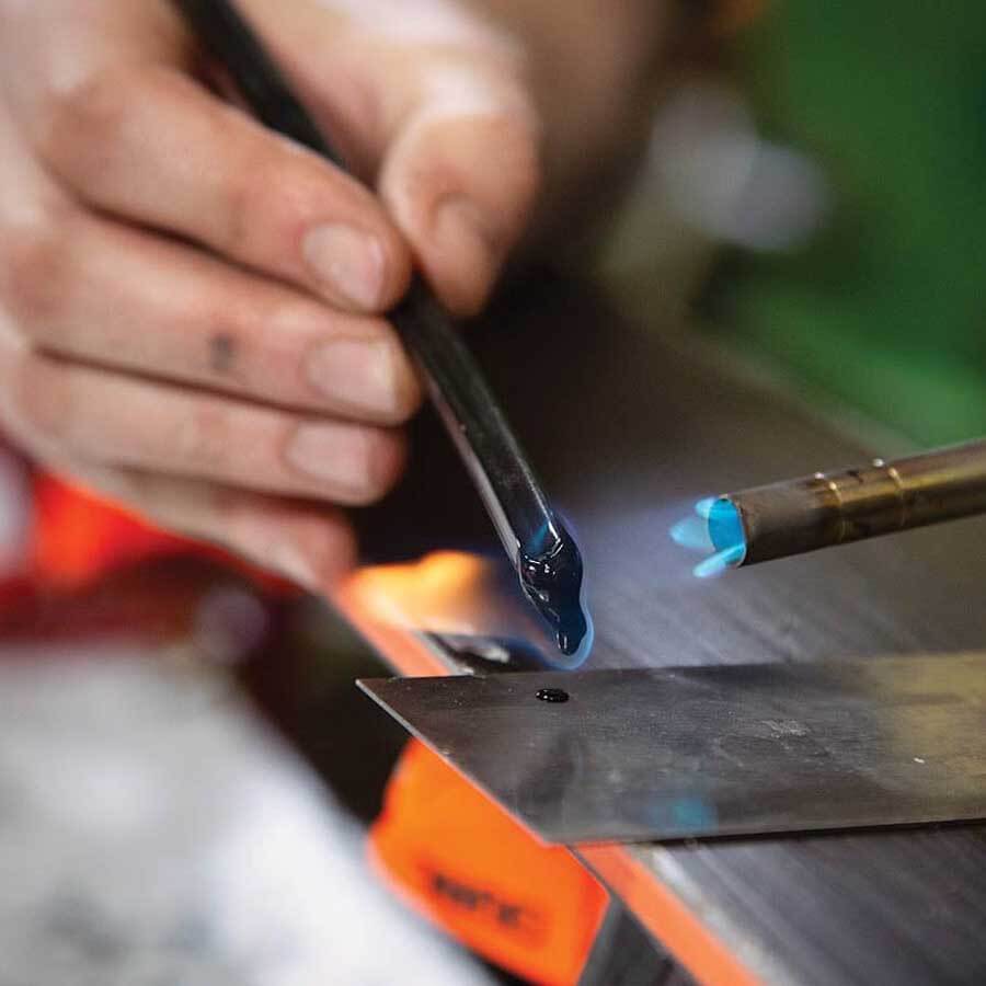 Demon Metal Ski/Snowboard Wax Scraper