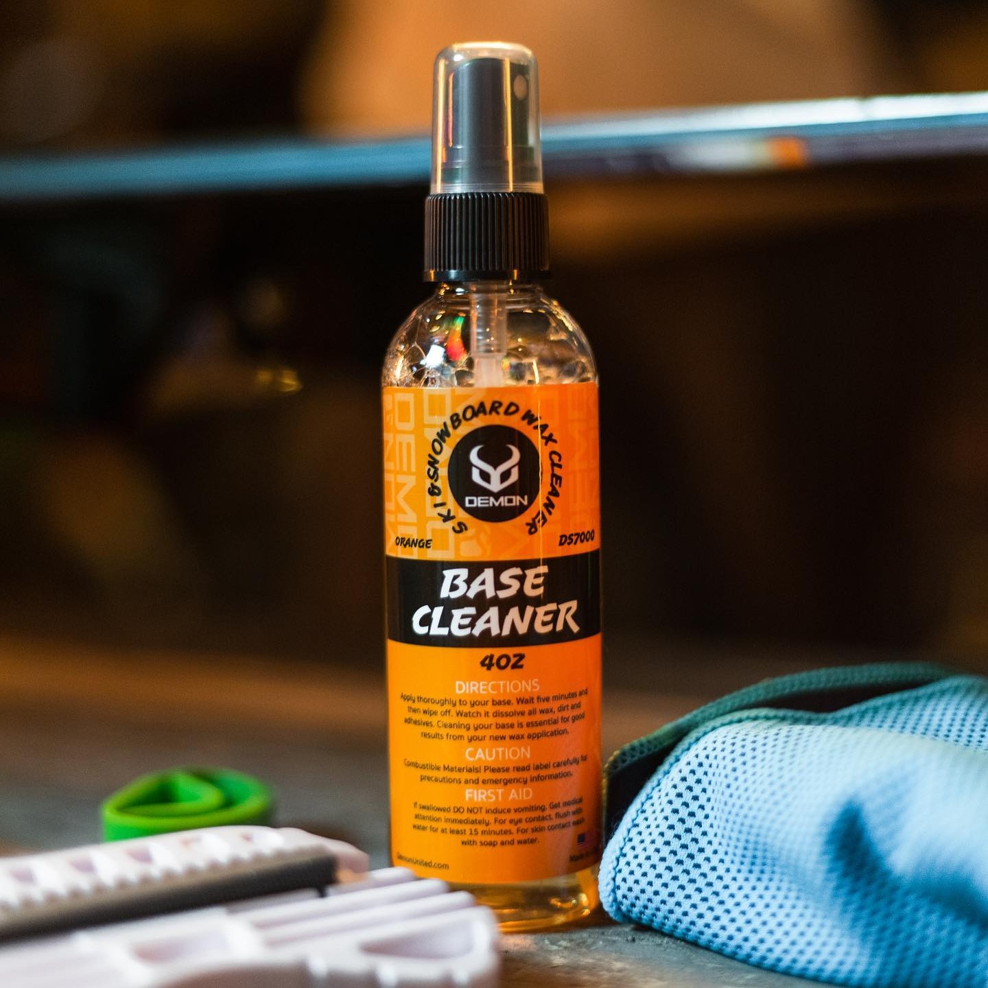 Demon Orange Citrus Snowboard/Ski Base Cleaner