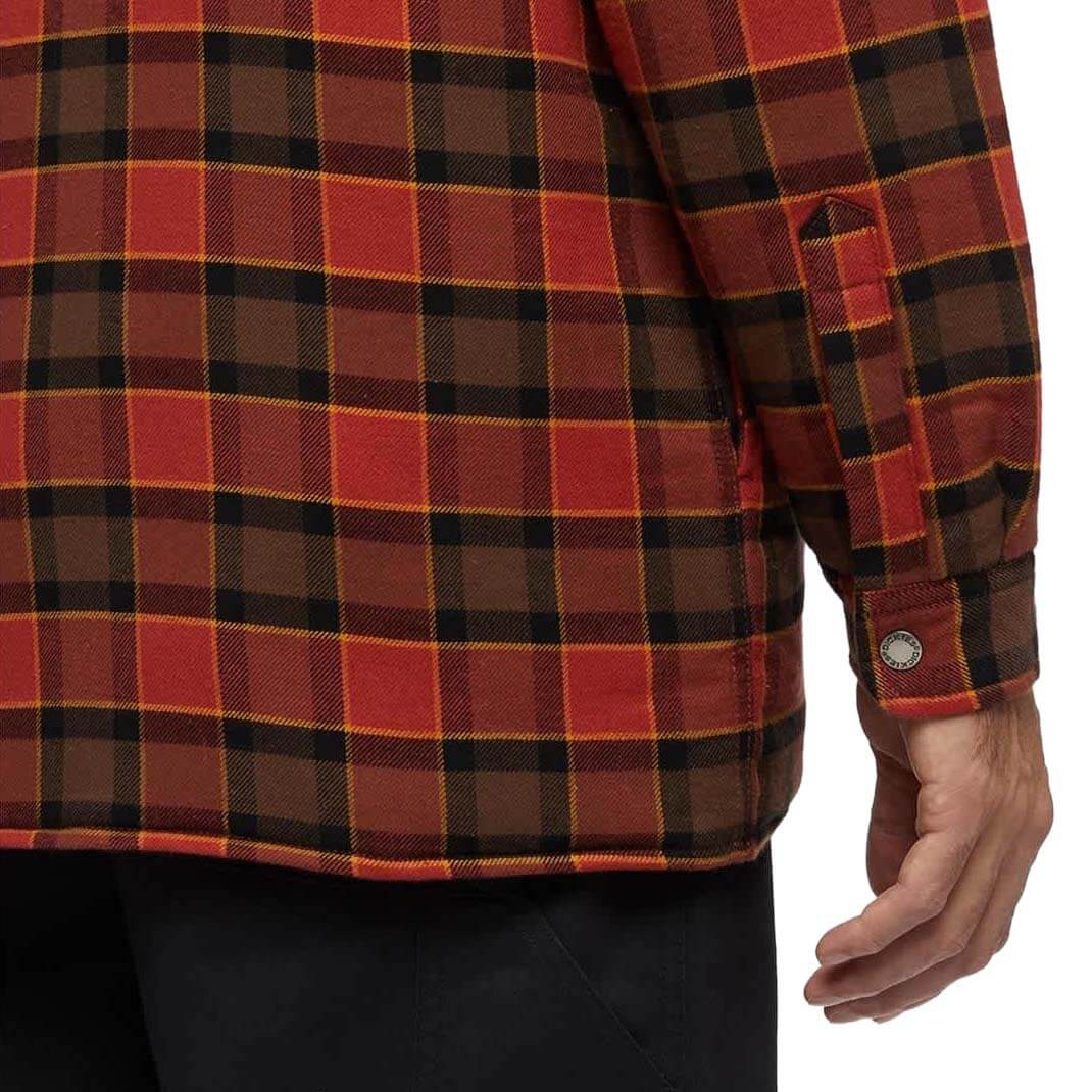 Dickies Fleece Hooded Flannel Shirt