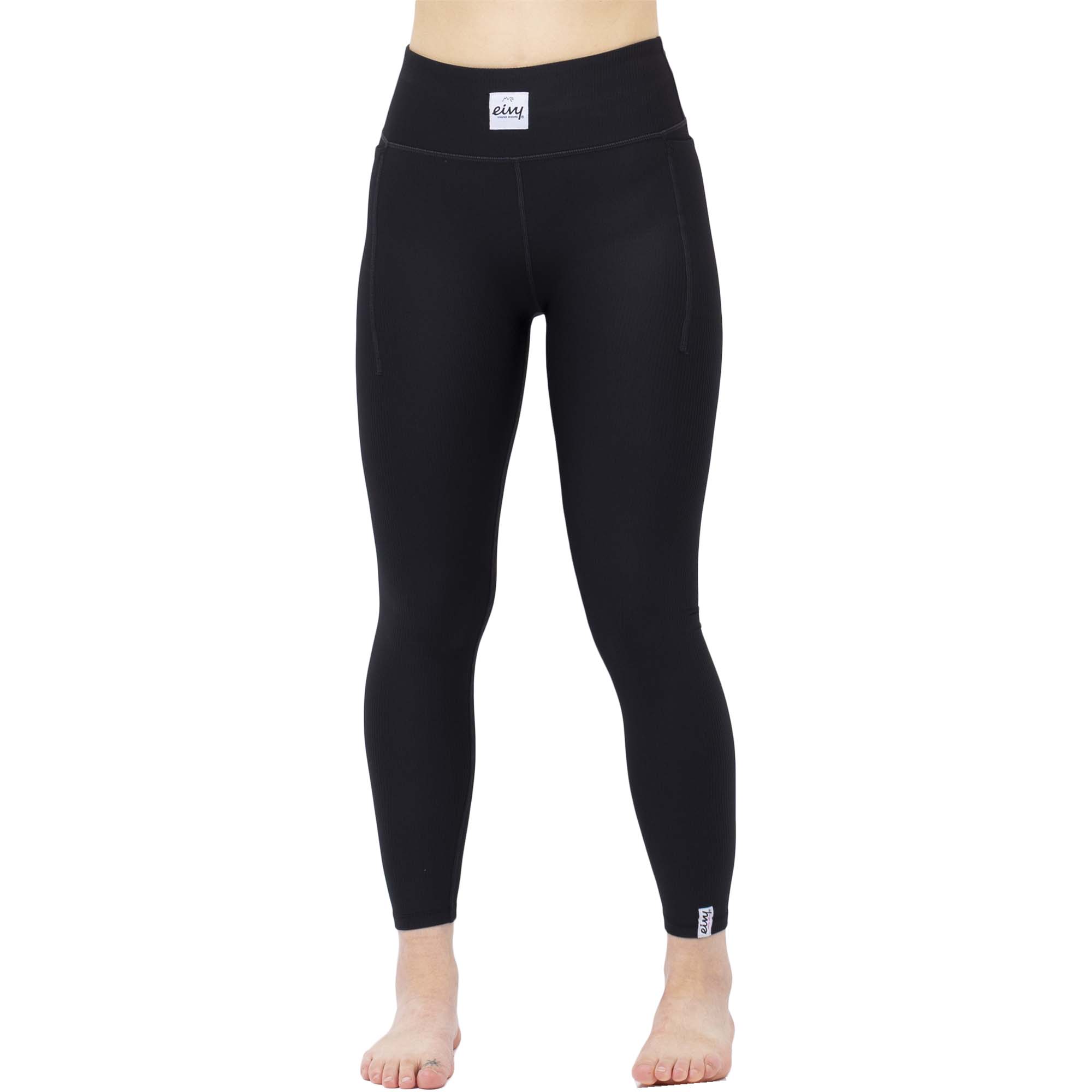 Eivy Pocket Rib Tights Women's Full Length Base Layer Pant