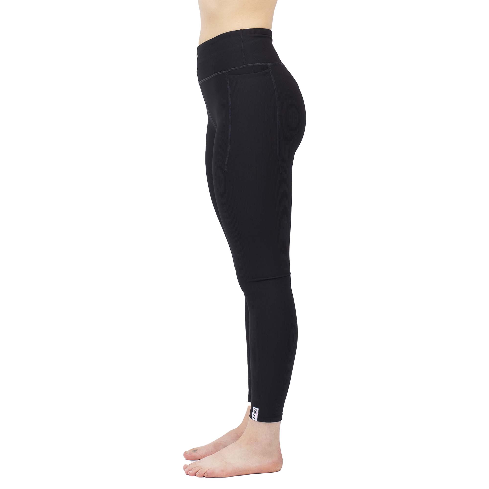 Eivy Pocket Rib Tights Women's Full Length Base Layer Pant