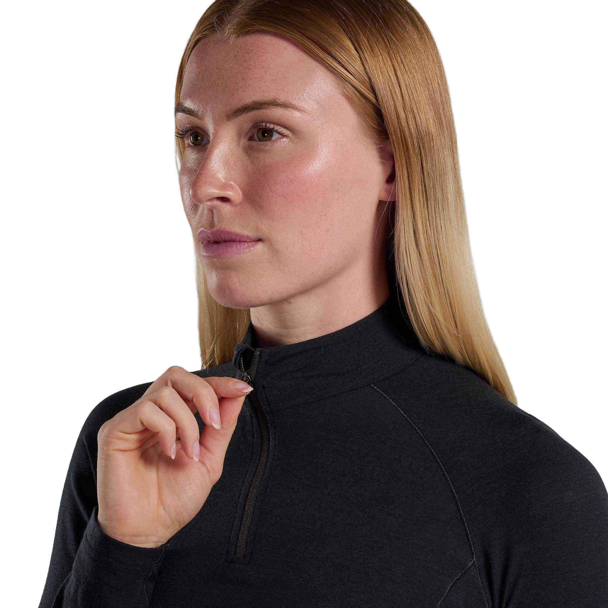 Montane Women's Malli Long Sleeve Zip Merino T-Shirt