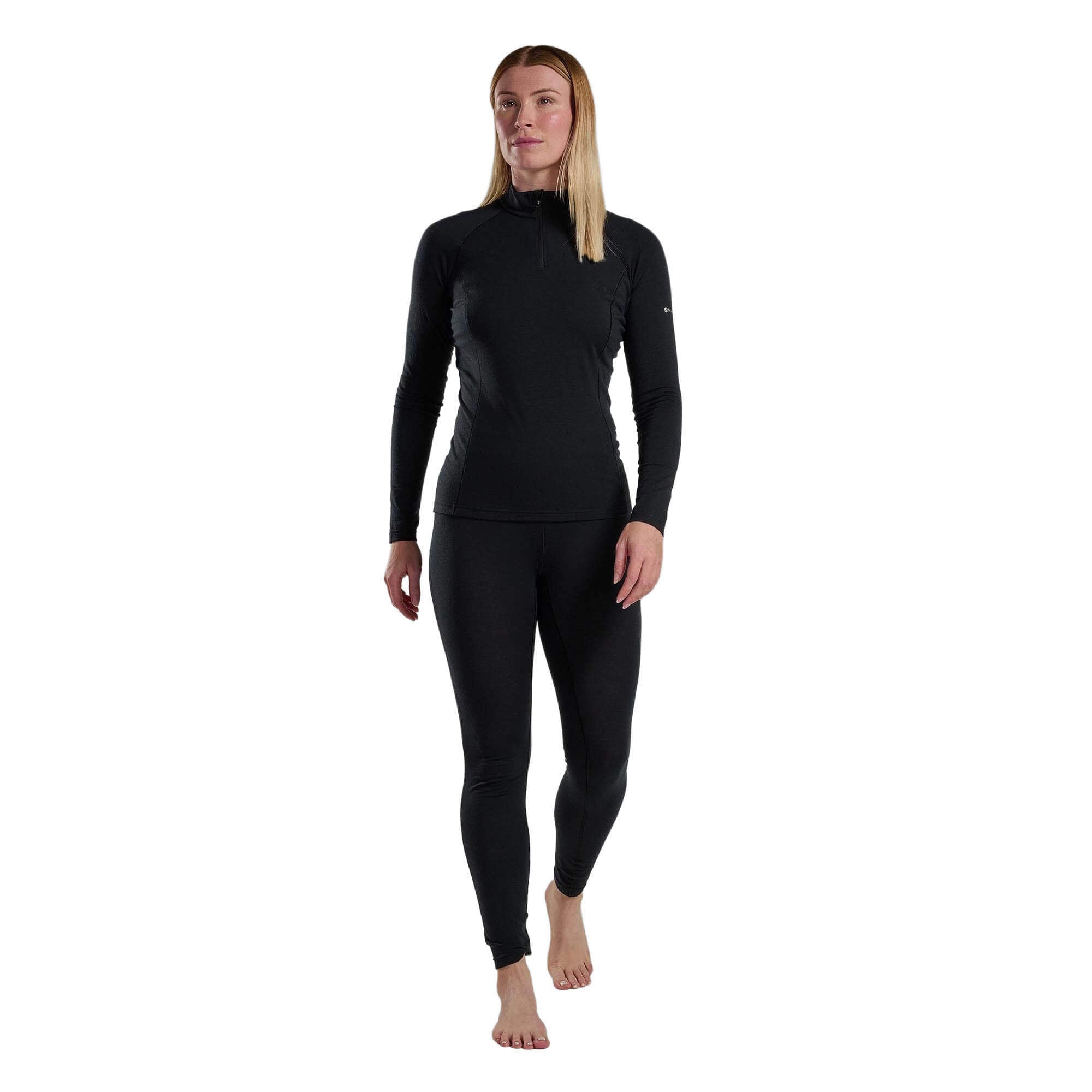 Montane Women's Malli Long Sleeve Zip Merino T-Shirt