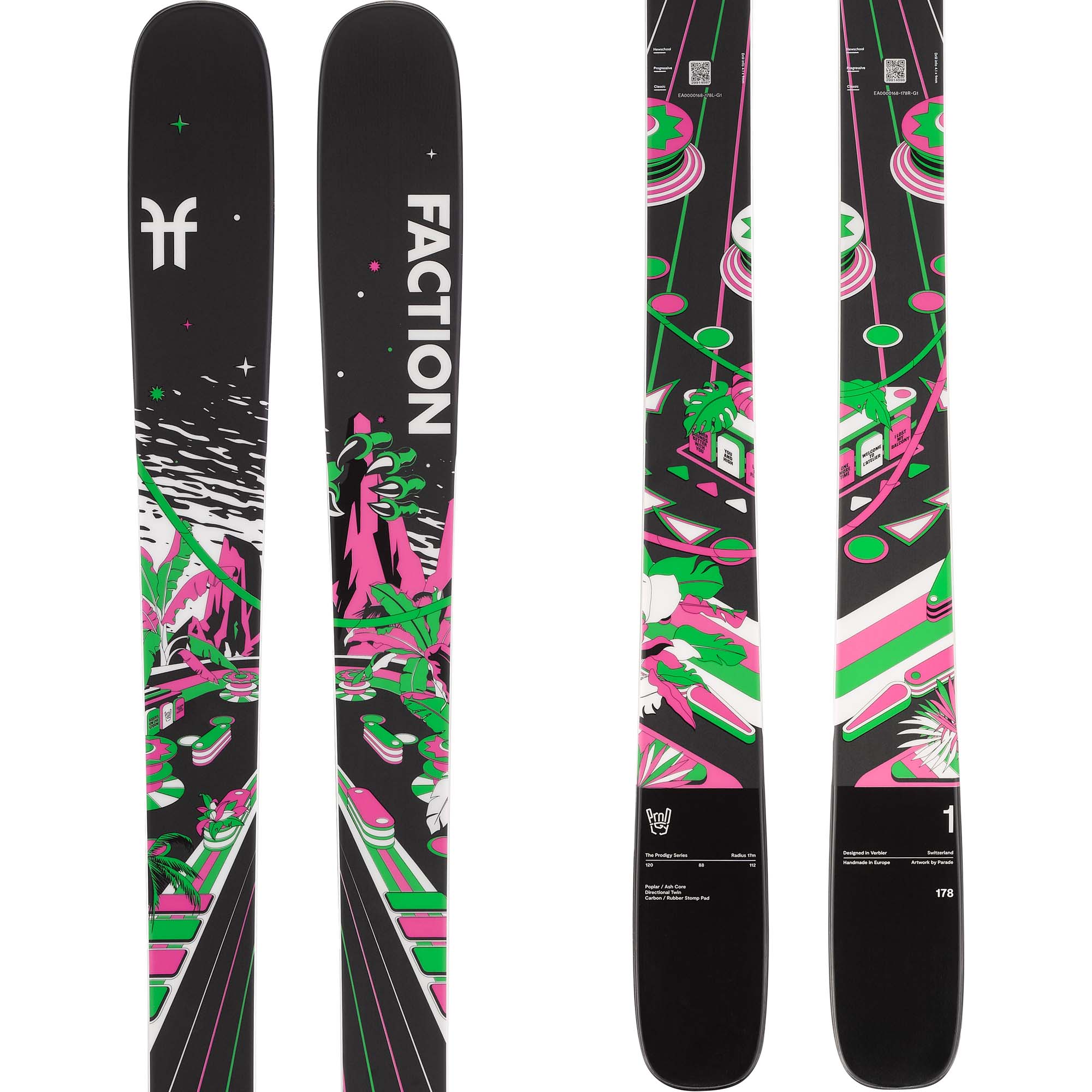 Faction Prodigy 1 Skis 2026 | Absolute-Snow