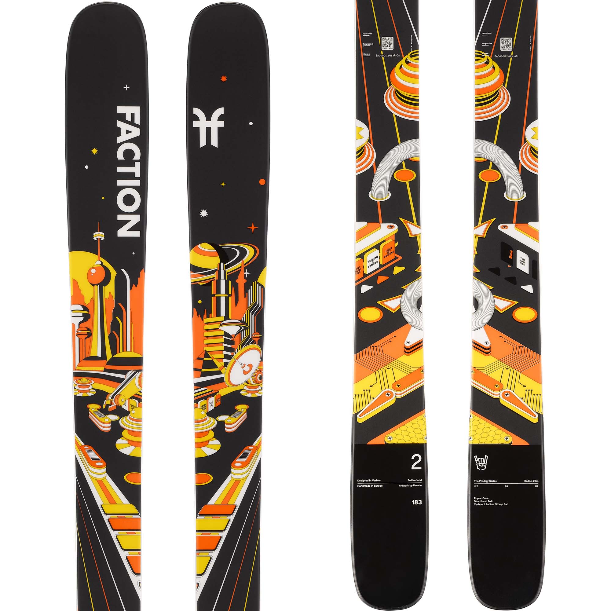 Faction Prodigy 2 Skis 2026 | Absolute-Snow