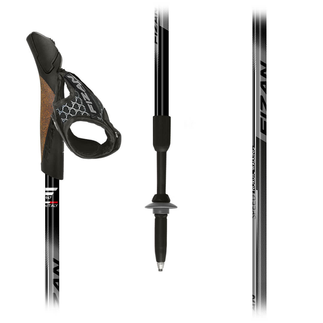 Fizan NW Speed Adjustable Nordic Walking Poles